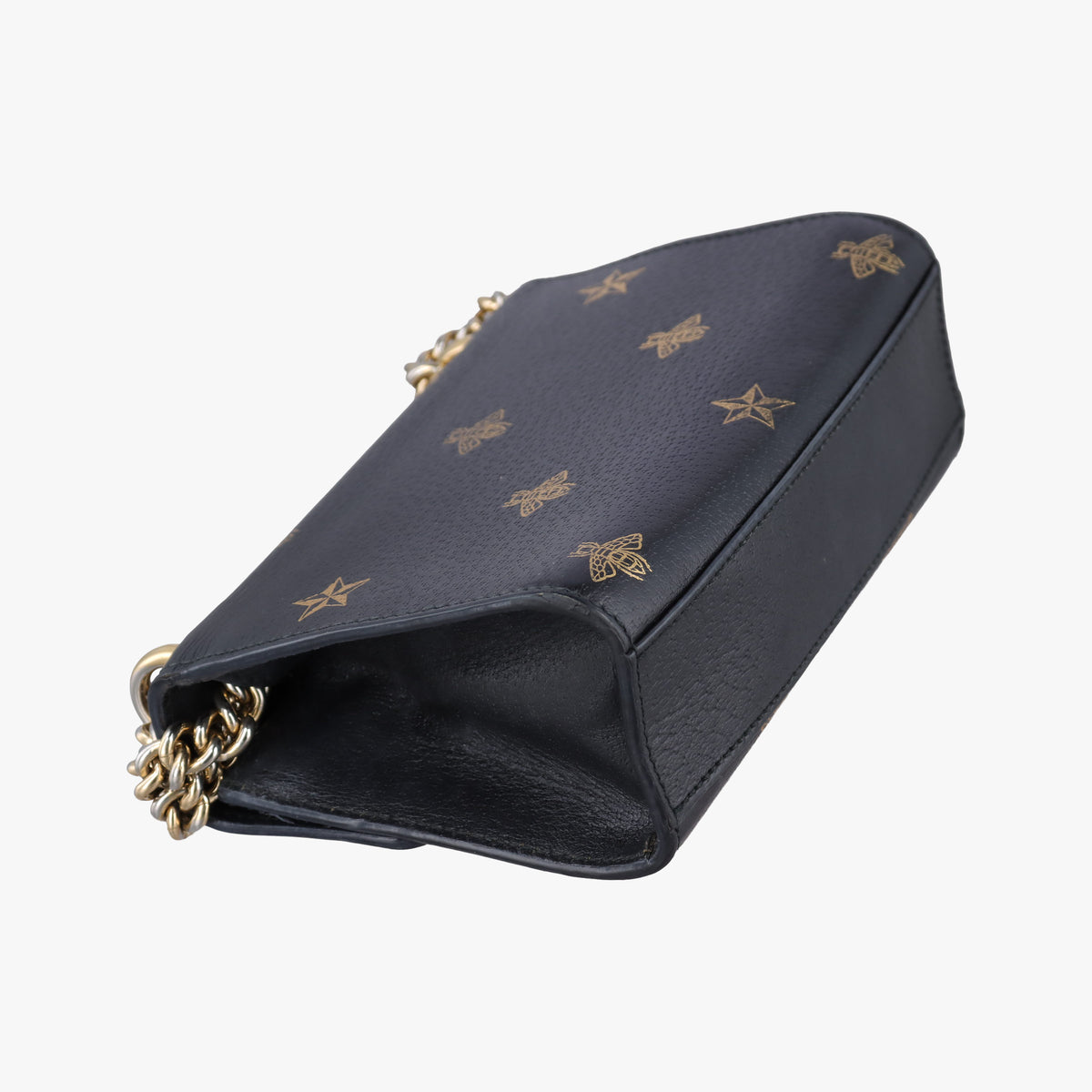 Pre-owned Gucci Padlock Black Leather 432182 shoulderbag | stylenewstar
