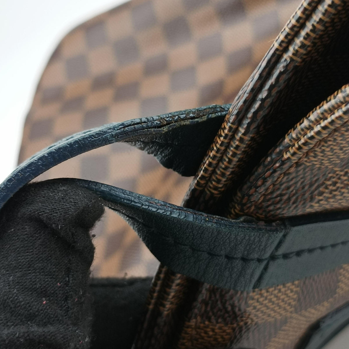 Pre-owned Louis Vuitton Herald EBENE Damier Canvas N41255 handbag | stylenewstar