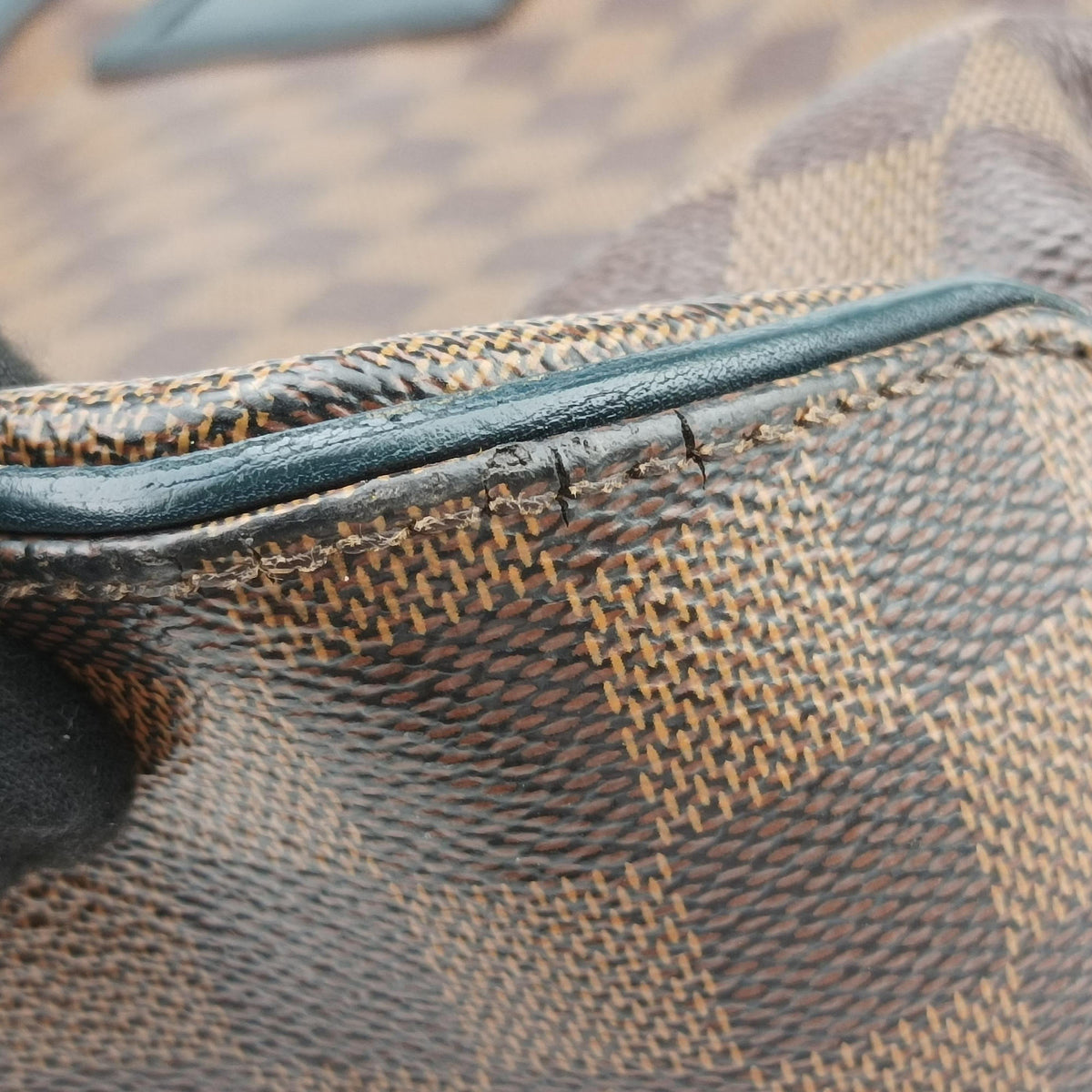 Pre-owned Louis Vuitton Herald EBENE Damier Canvas N41255 handbag | stylenewstar