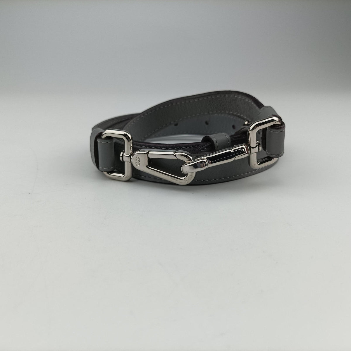 Vintage Christian Dior Diorissimo Pink×gray Leather  shoulderbag | stylenewstar
