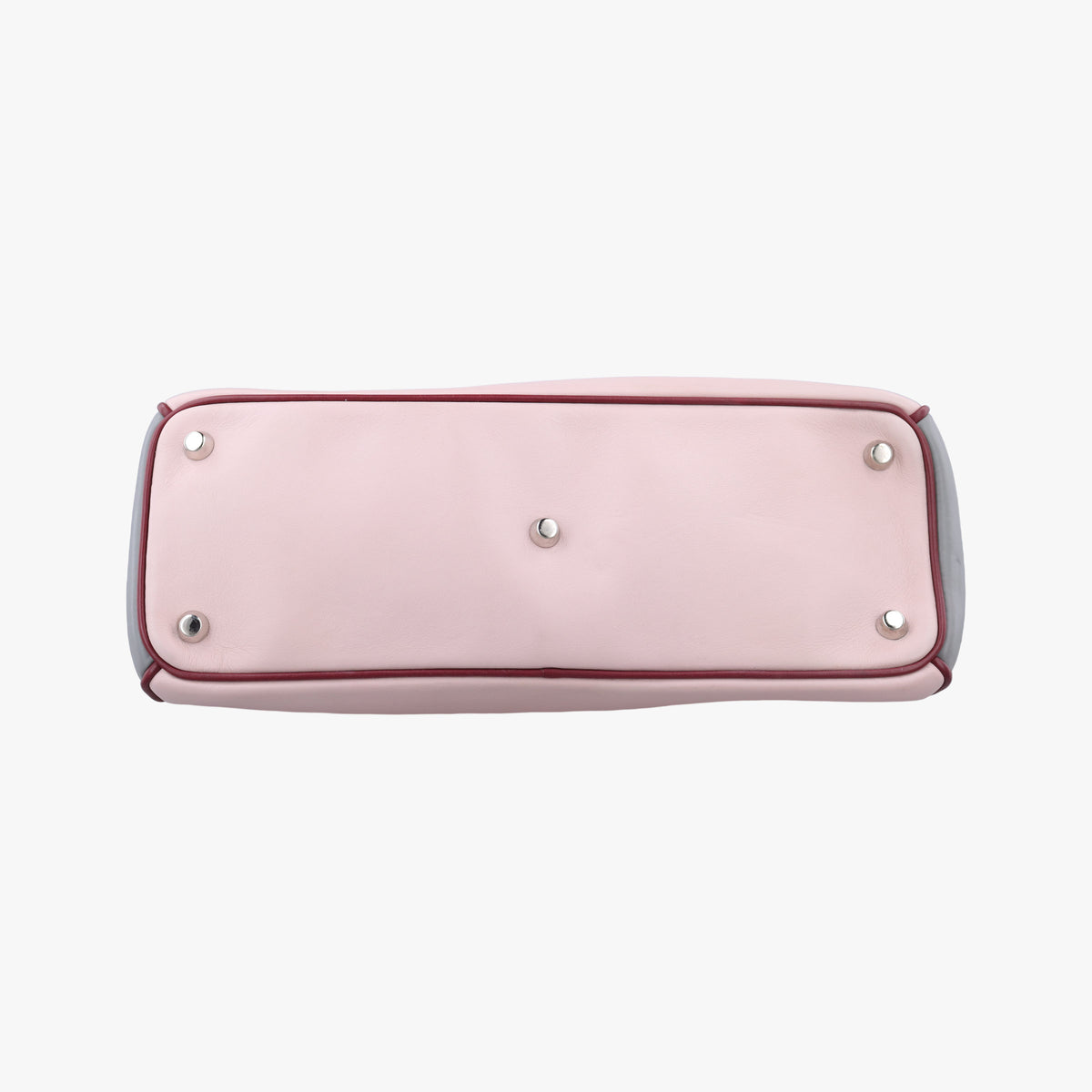 Vintage Christian Dior Diorissimo Pink×gray Leather  shoulderbag | stylenewstar