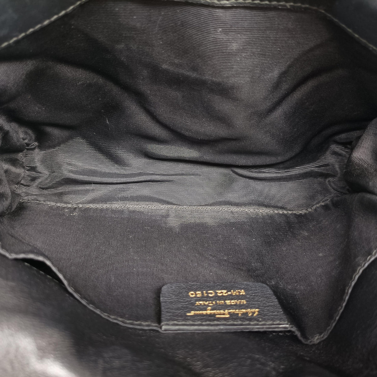 Vintage Ferragamo Vara Quilted Black Leather  shoulderbag | stylenewstar