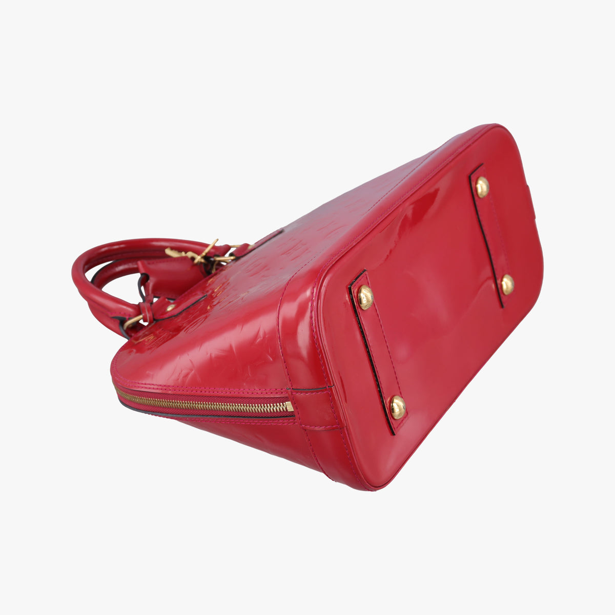 Vintage Louis Vuitton Alma PM pomme d'amour Vernis M90096 handbag | stylenewstar