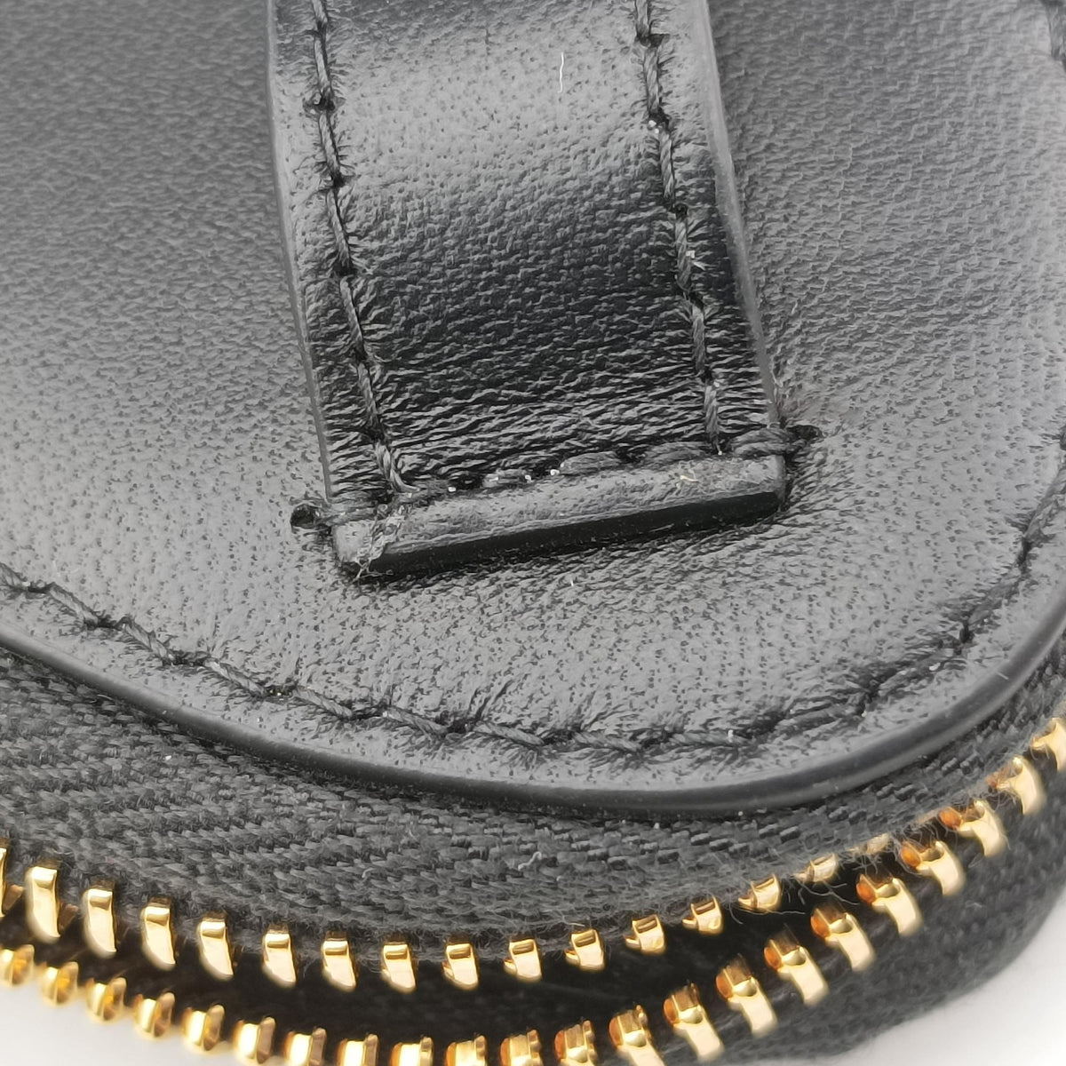Secondhand Christian Dior 30 Montaigne Removable Black Lambskin  bum bag/waist bag | stylenewstar