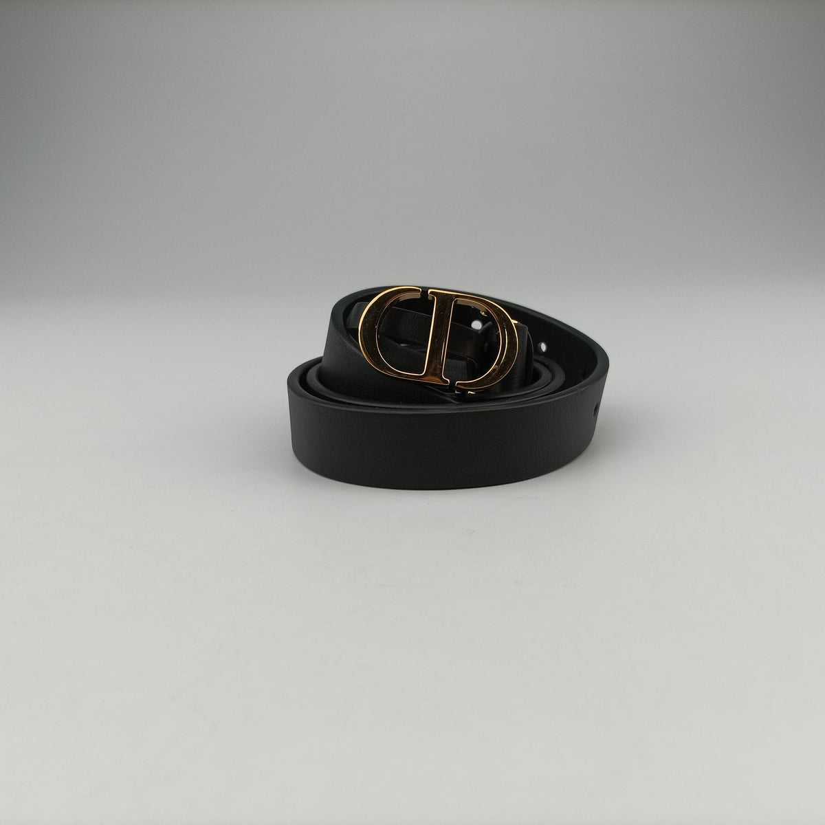 Pre-owned Christian Dior 30 Montaigne Removable Black Lambskin  bum bag/waist bag | stylenewstar