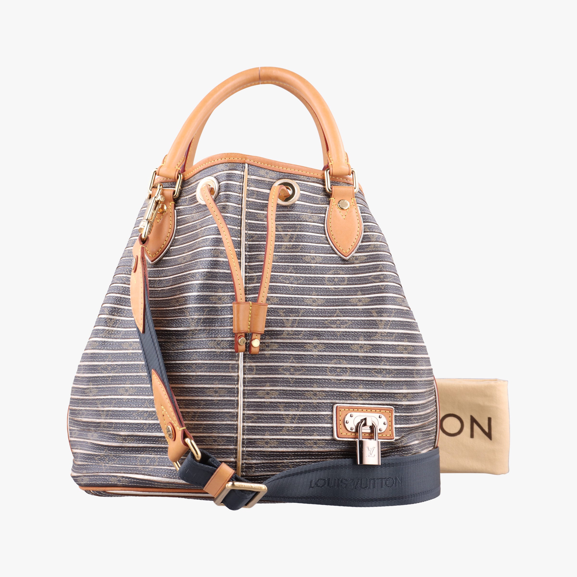 Secondhand Louis Vuitton Neo brown×Argent Monogram Eden M40355 shoulderbag | stylenewstar