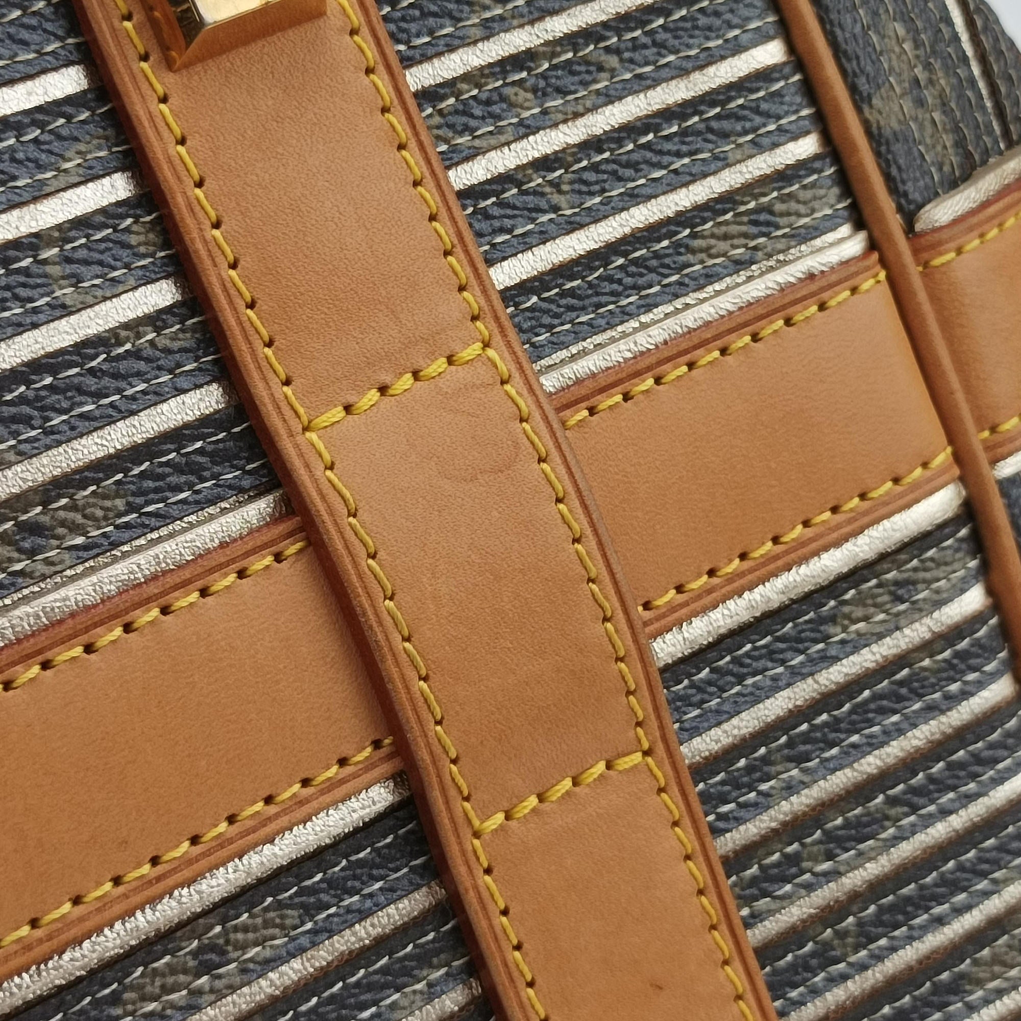 Secondhand Louis Vuitton Neo brown×Argent Monogram Eden M40355 shoulderbag | stylenewstar