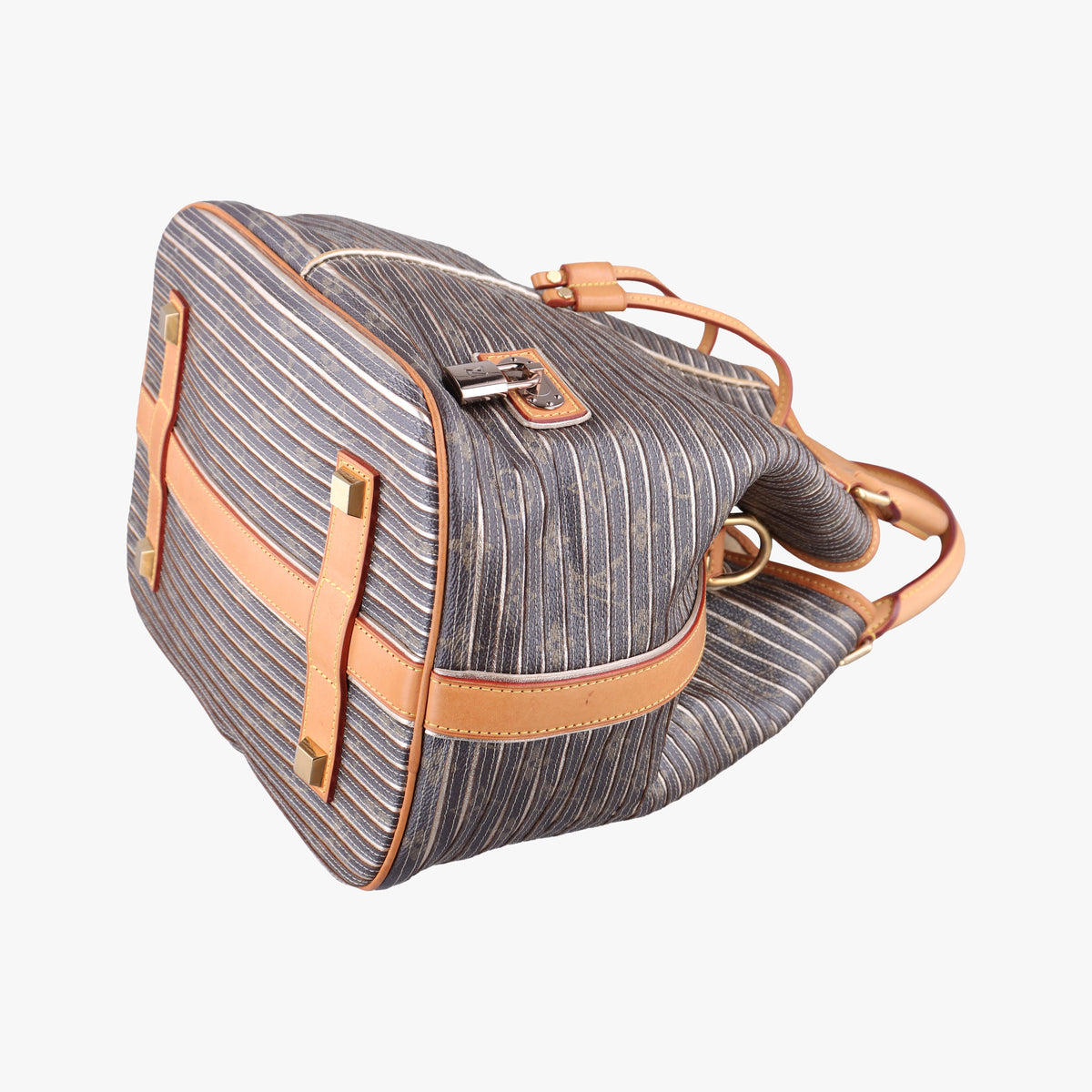 Pre-owned Louis Vuitton Neo brown×Argent Monogram Eden M40355 shoulderbag | stylenewstar