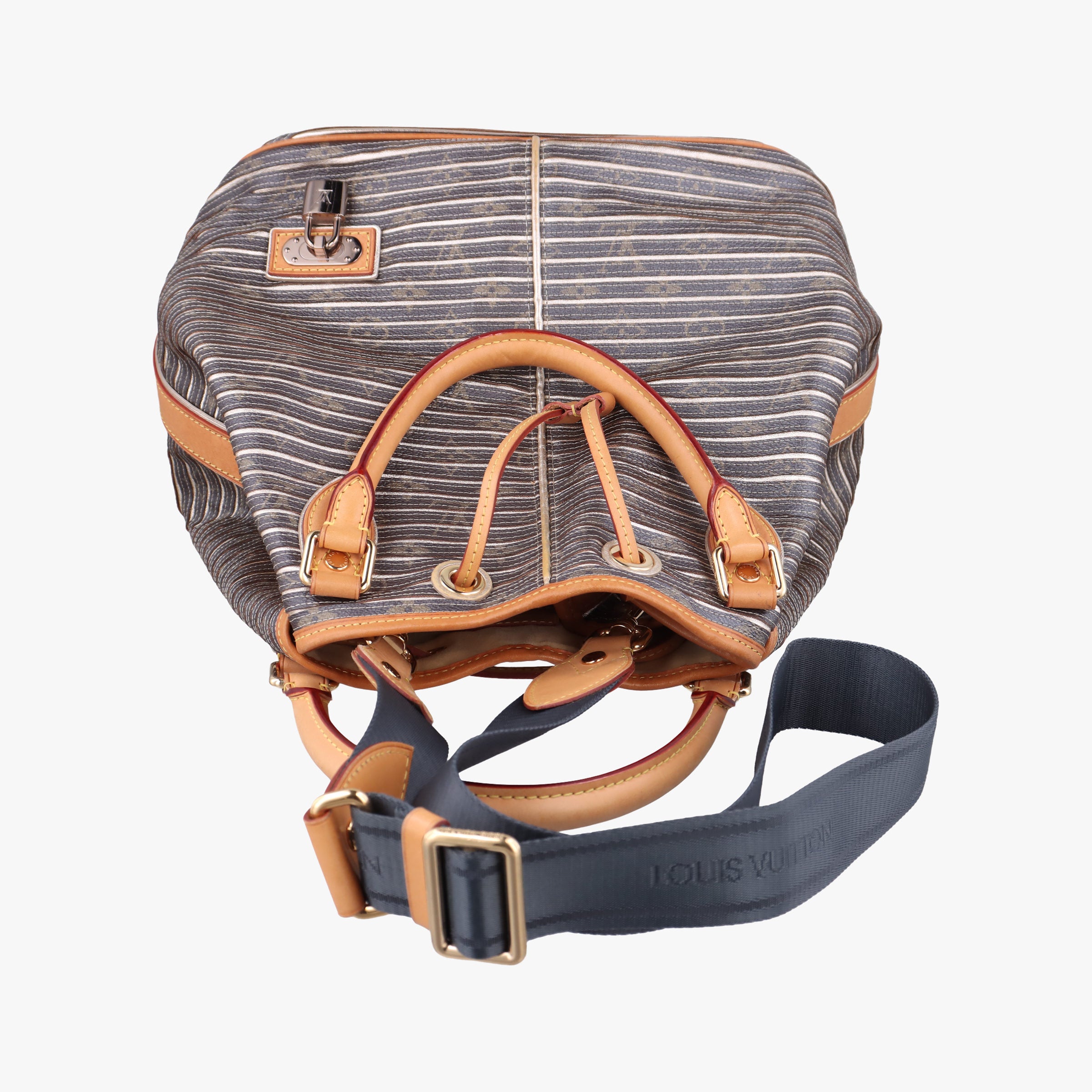 Secondhand Louis Vuitton Neo brown×Argent Monogram Eden M40355 shoulderbag | stylenewstar