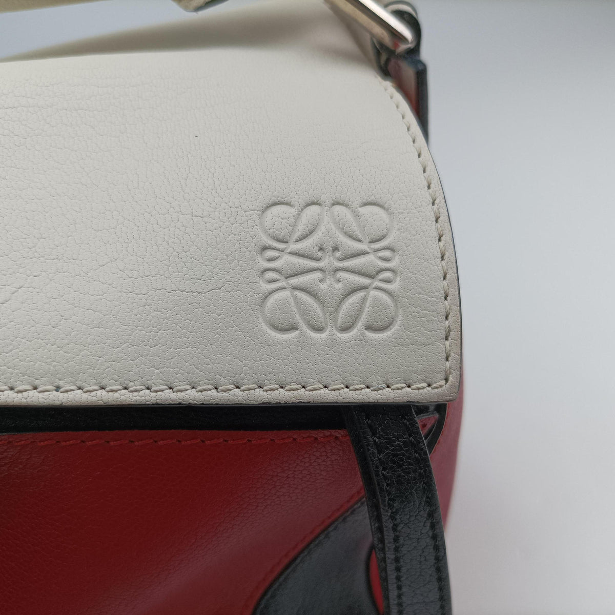Vintage Loewe Puzzle Multicolour Leather  shoulderbag | stylenewstar
