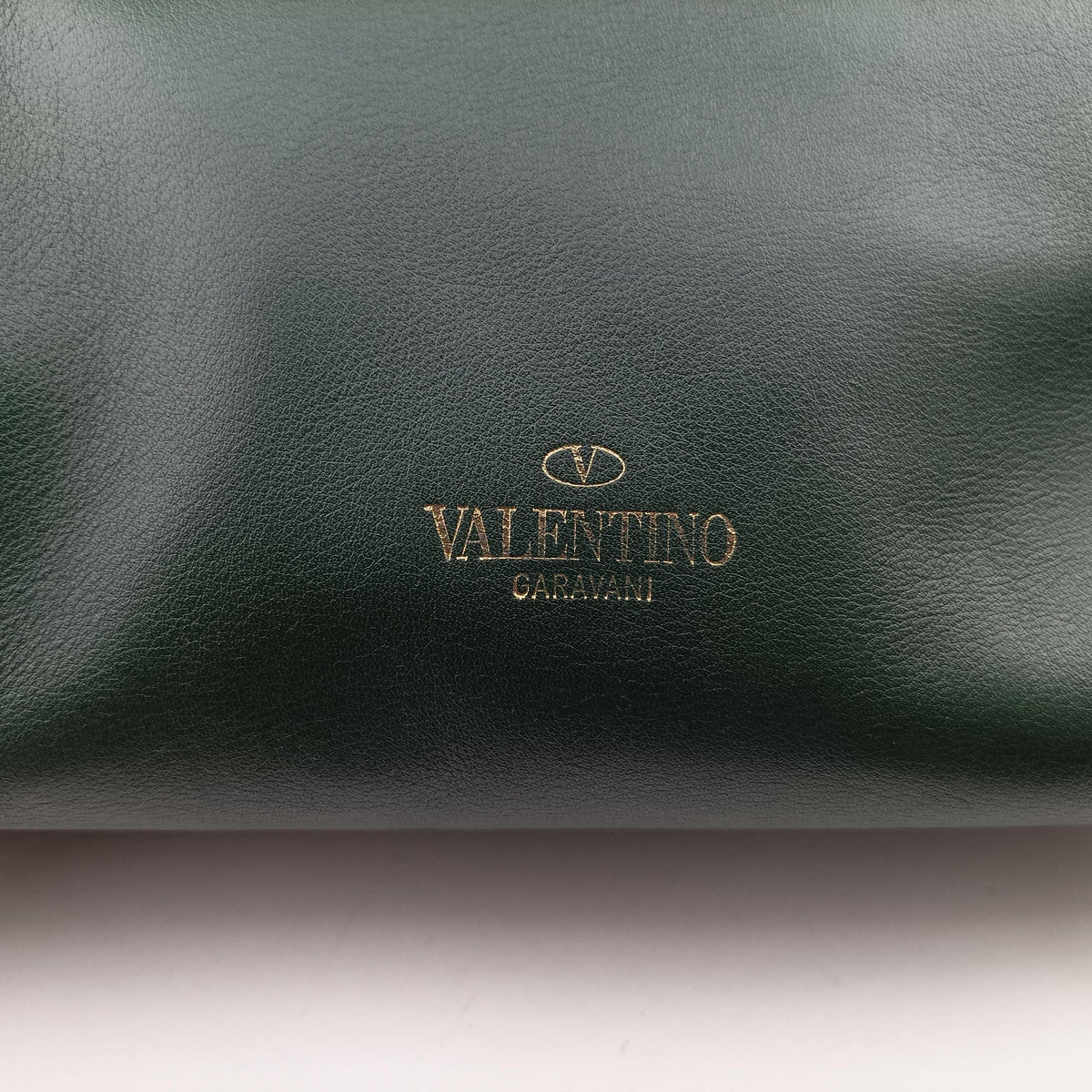 Secondhand Valentino Rockstud Green Leather  shoulderbag | stylenewstar
