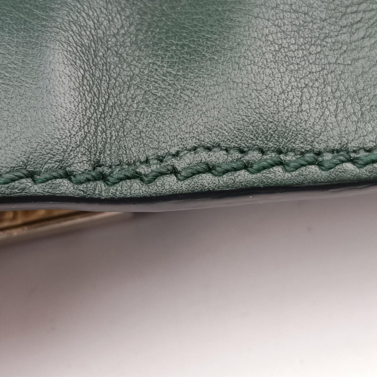 Secondhand Valentino Rockstud Green Leather  shoulderbag | stylenewstar