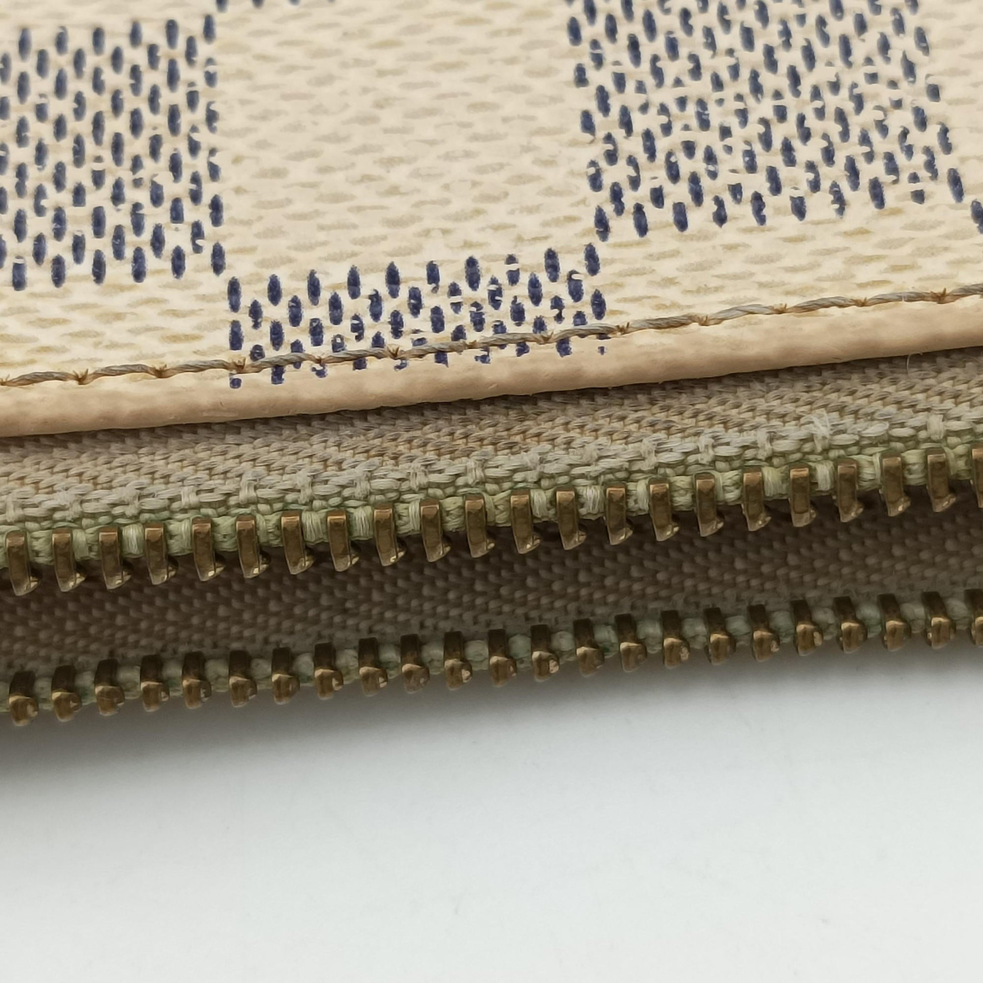 Pre-owned Louis Vuitton EVA AZUR Damier Canvas N55214 handbag | stylenewstar