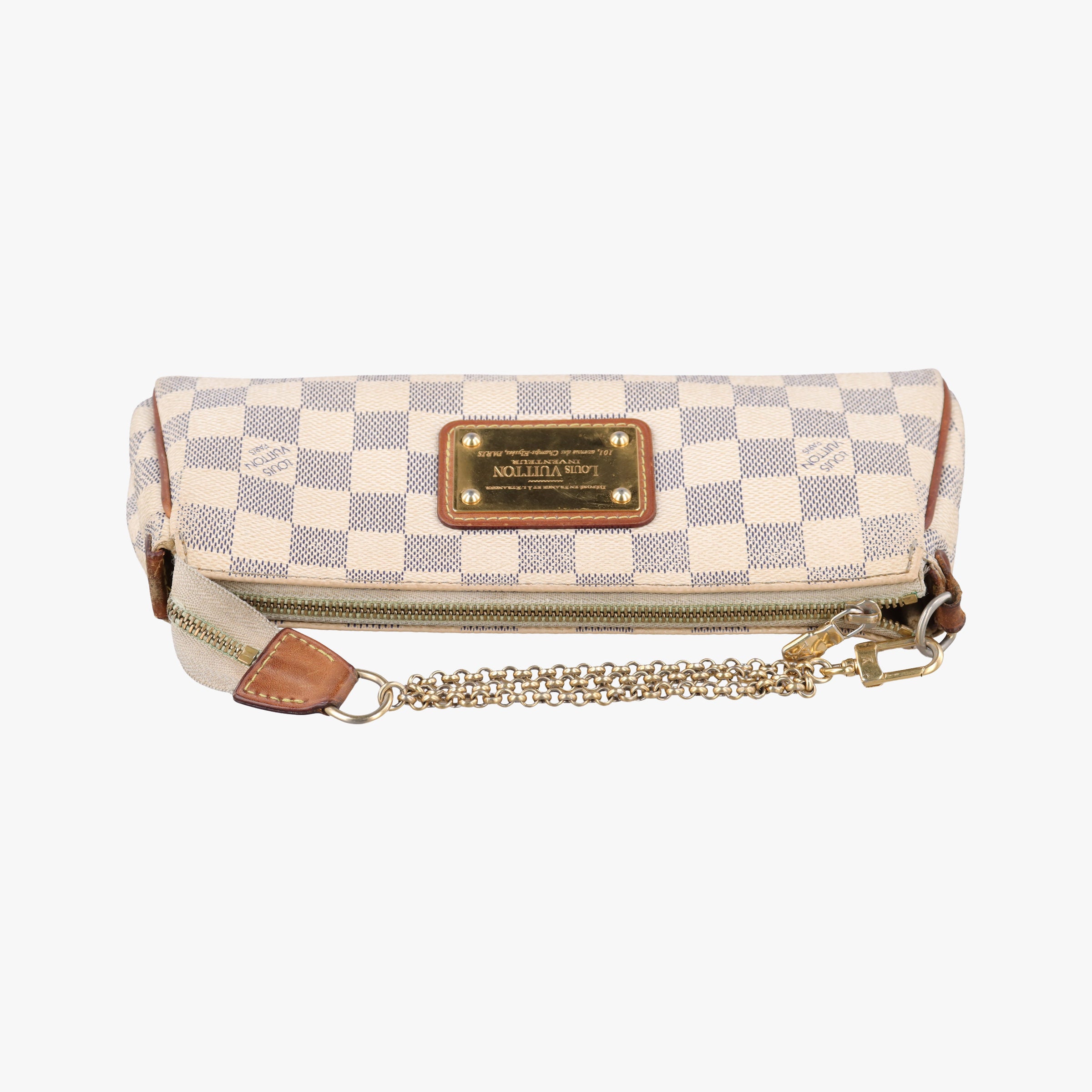 Pre-owned Louis Vuitton EVA AZUR Damier Canvas N55214 handbag | stylenewstar