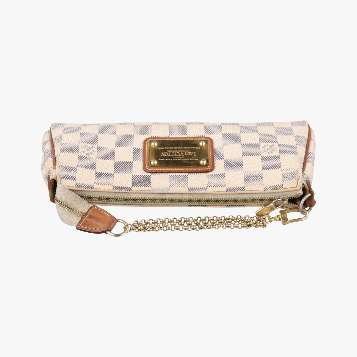 Pre-owned Louis Vuitton EVA AZUR Damier Canvas N55214 handbag | stylenewstar
