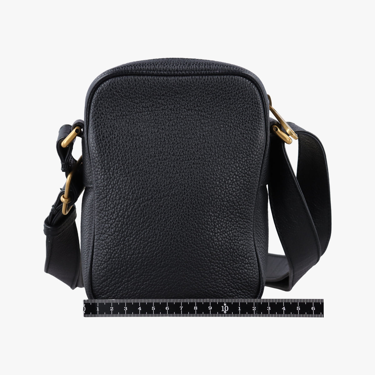 Pre-owned Gucci Print Messenger Black Leather 574803 shoulderbag | stylenewstar