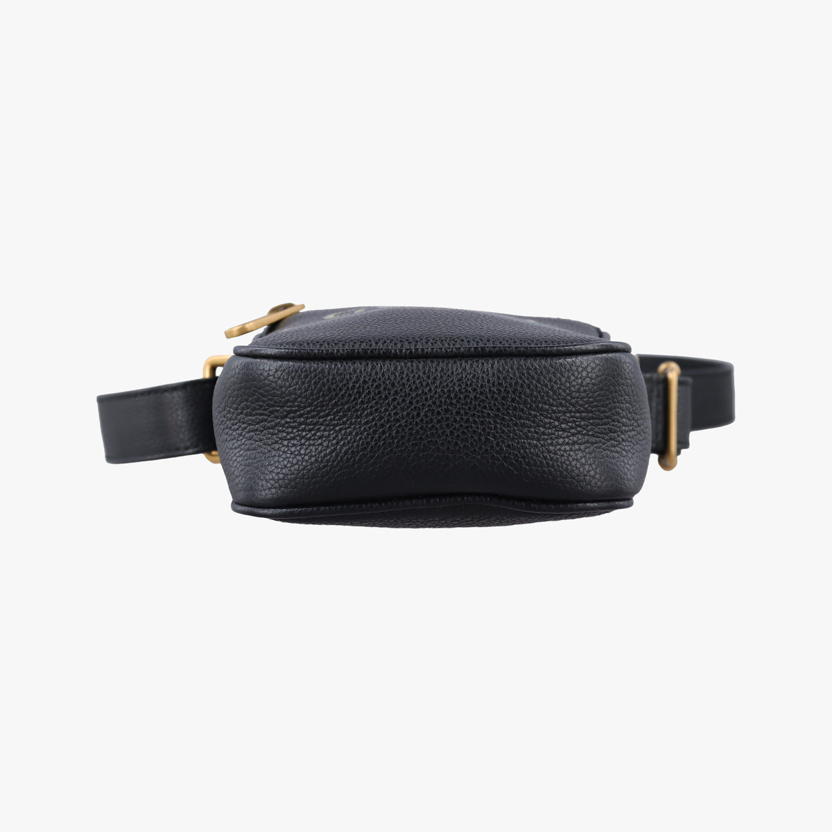 Pre-owned Gucci Print Messenger Black Leather 574803 shoulderbag | stylenewstar