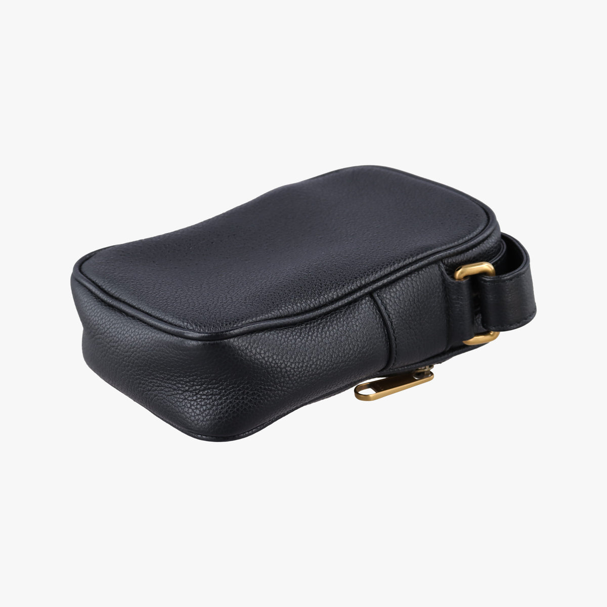 Pre-owned Gucci Print Messenger Black Leather 574803 shoulderbag | stylenewstar