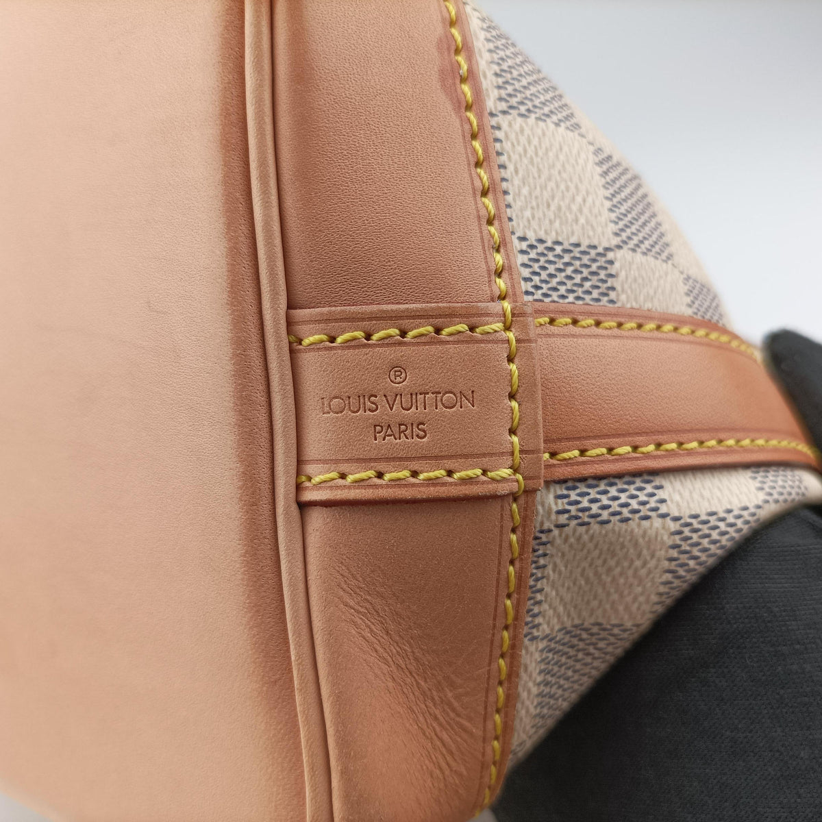 Secondhand Louis Vuitton Noe BB AZUR Damier Canvas N41220 shoulderbag | stylenewstar