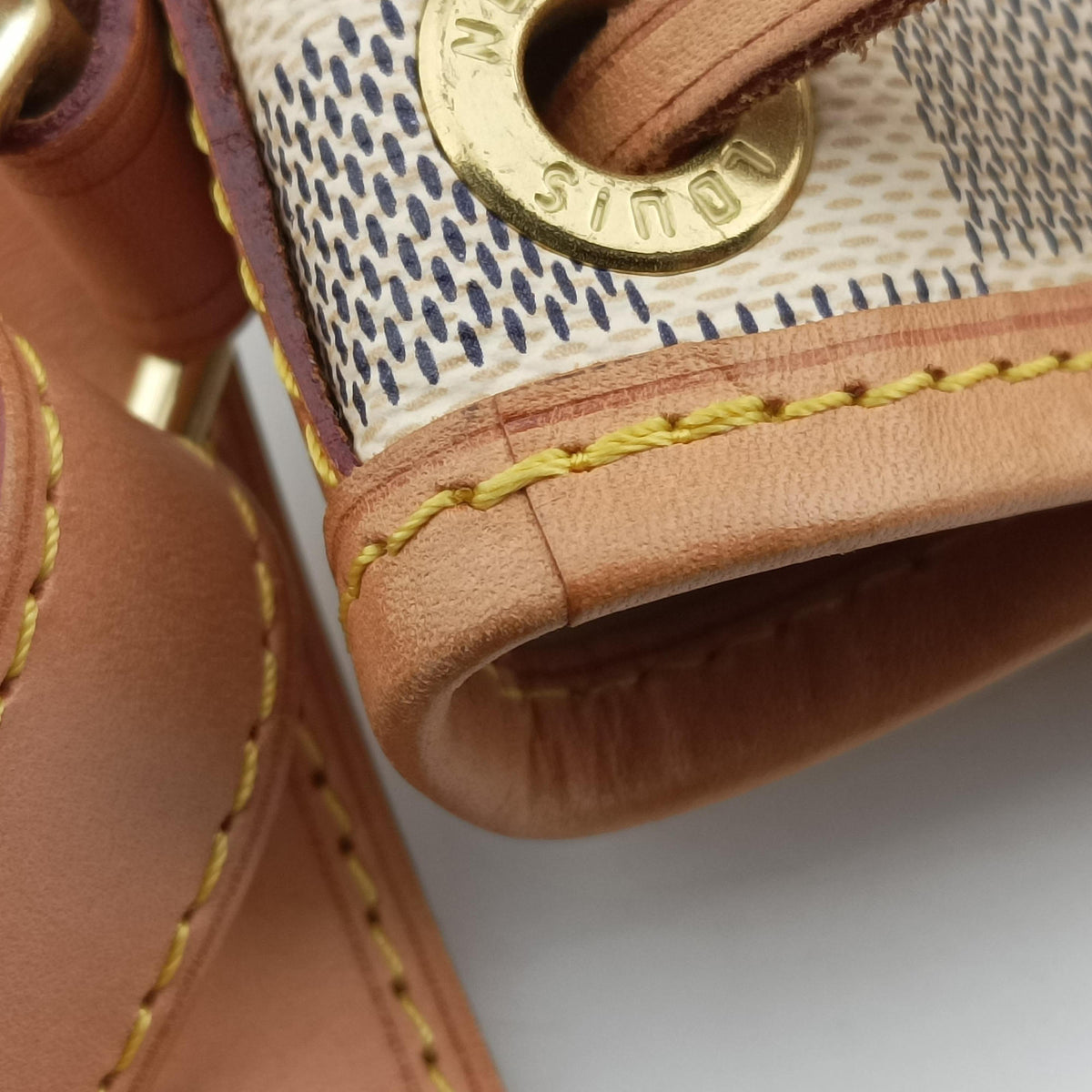 Pre-owned Louis Vuitton Noe BB AZUR Damier Canvas N41220 shoulderbag | stylenewstar