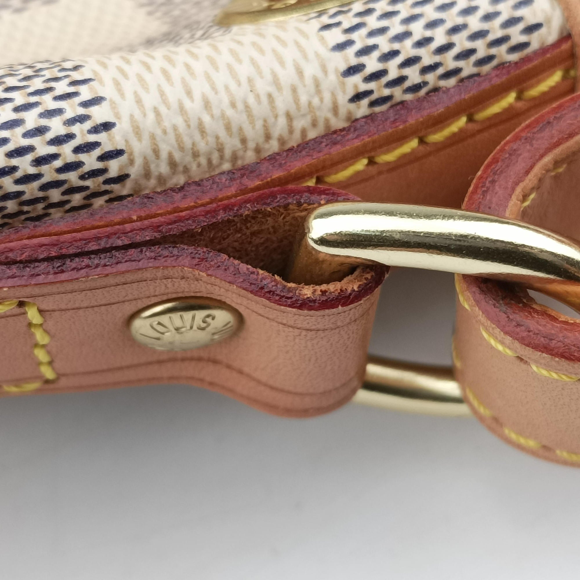 Pre-owned Louis Vuitton Noe BB AZUR Damier Canvas N41220 shoulderbag | stylenewstar