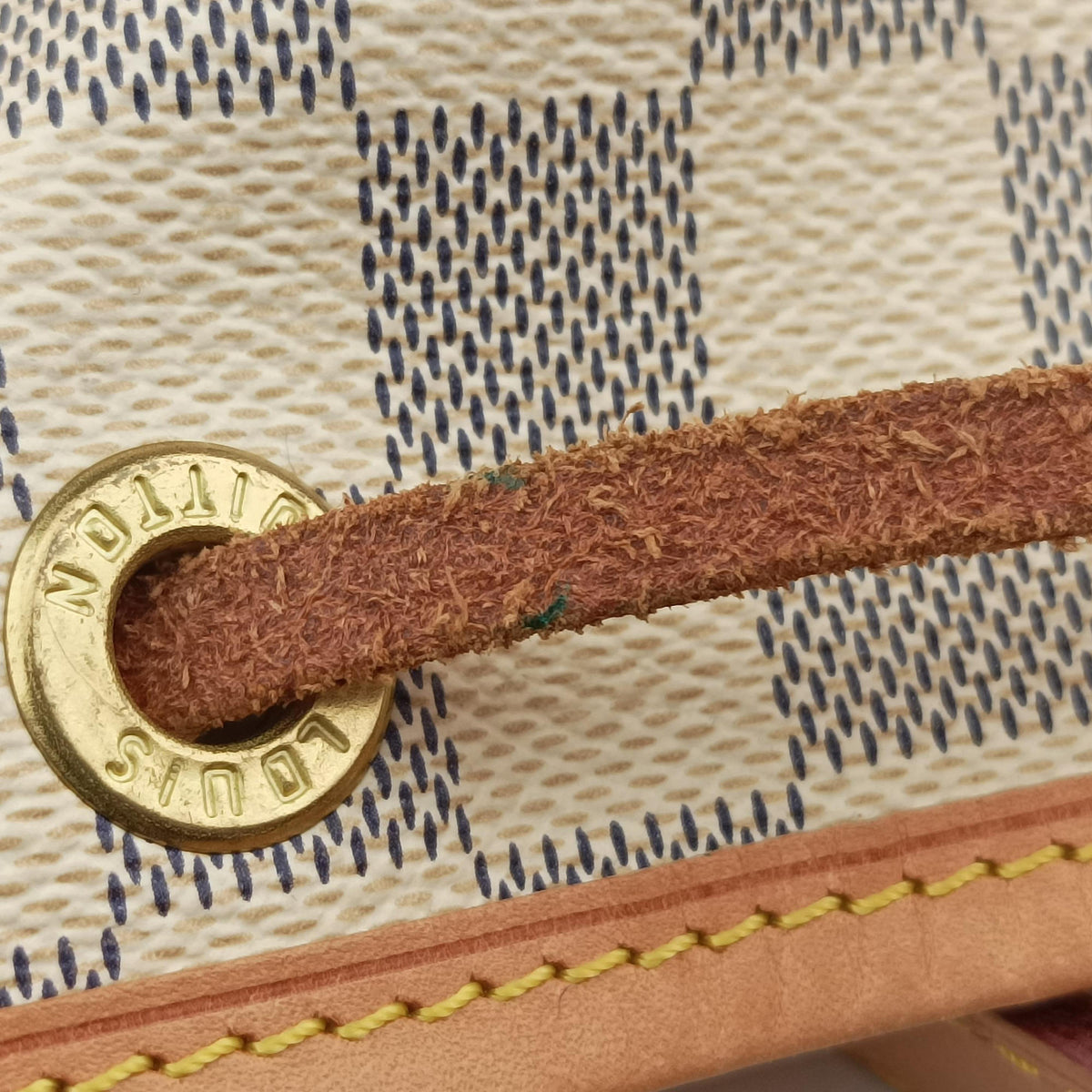Secondhand Louis Vuitton Noe BB AZUR Damier Canvas N41220 shoulderbag | stylenewstar