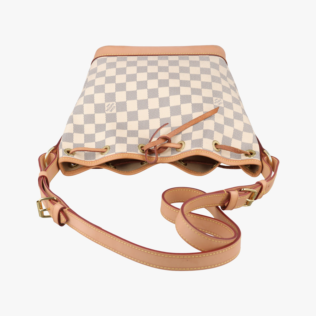 Secondhand Louis Vuitton Noe BB AZUR Damier Canvas N41220 shoulderbag | stylenewstar
