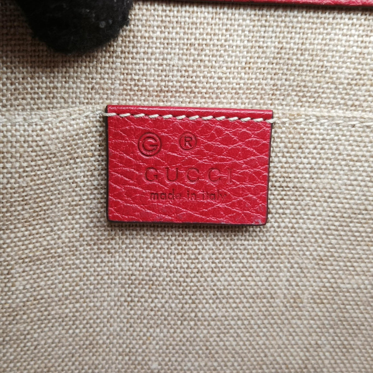 Pre-owned Gucci Interlocking G Red Leather 510304 shoulderbag | stylenewstar