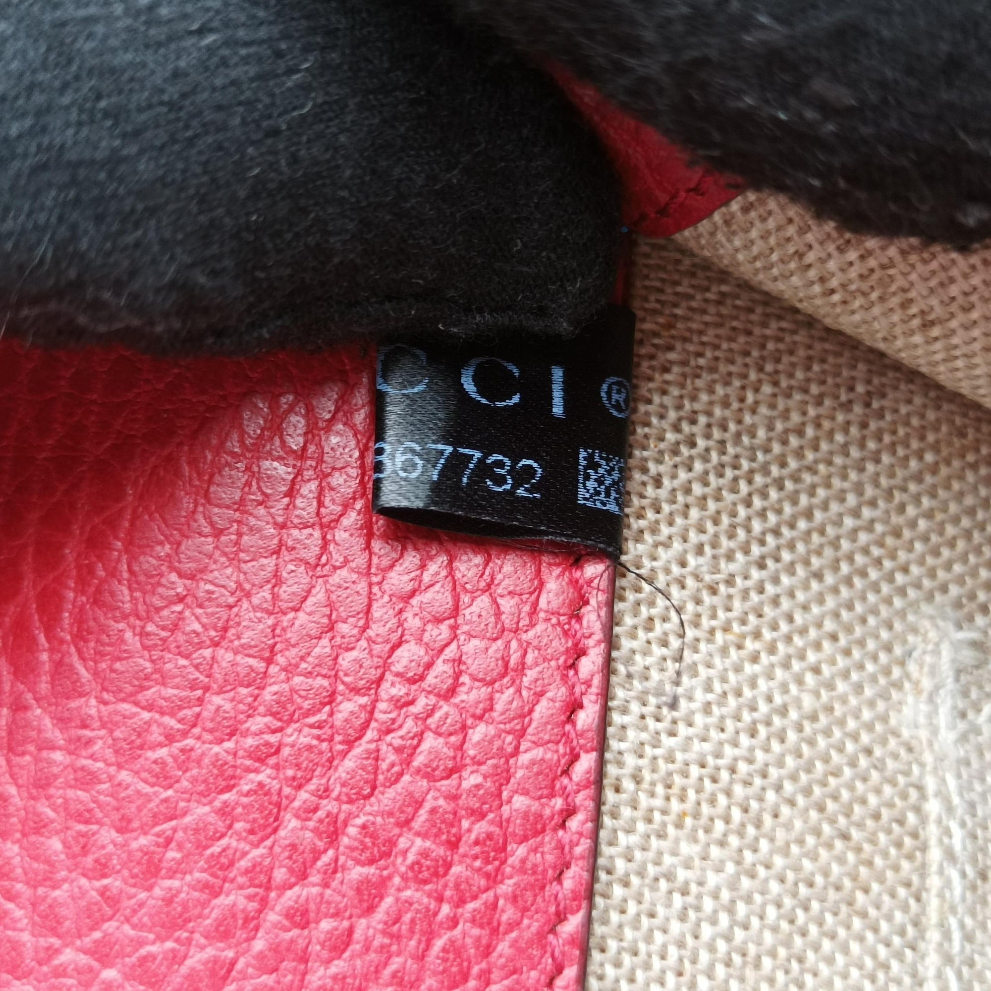 Pre-owned Gucci Interlocking G Red Leather 510304 shoulderbag | stylenewstar