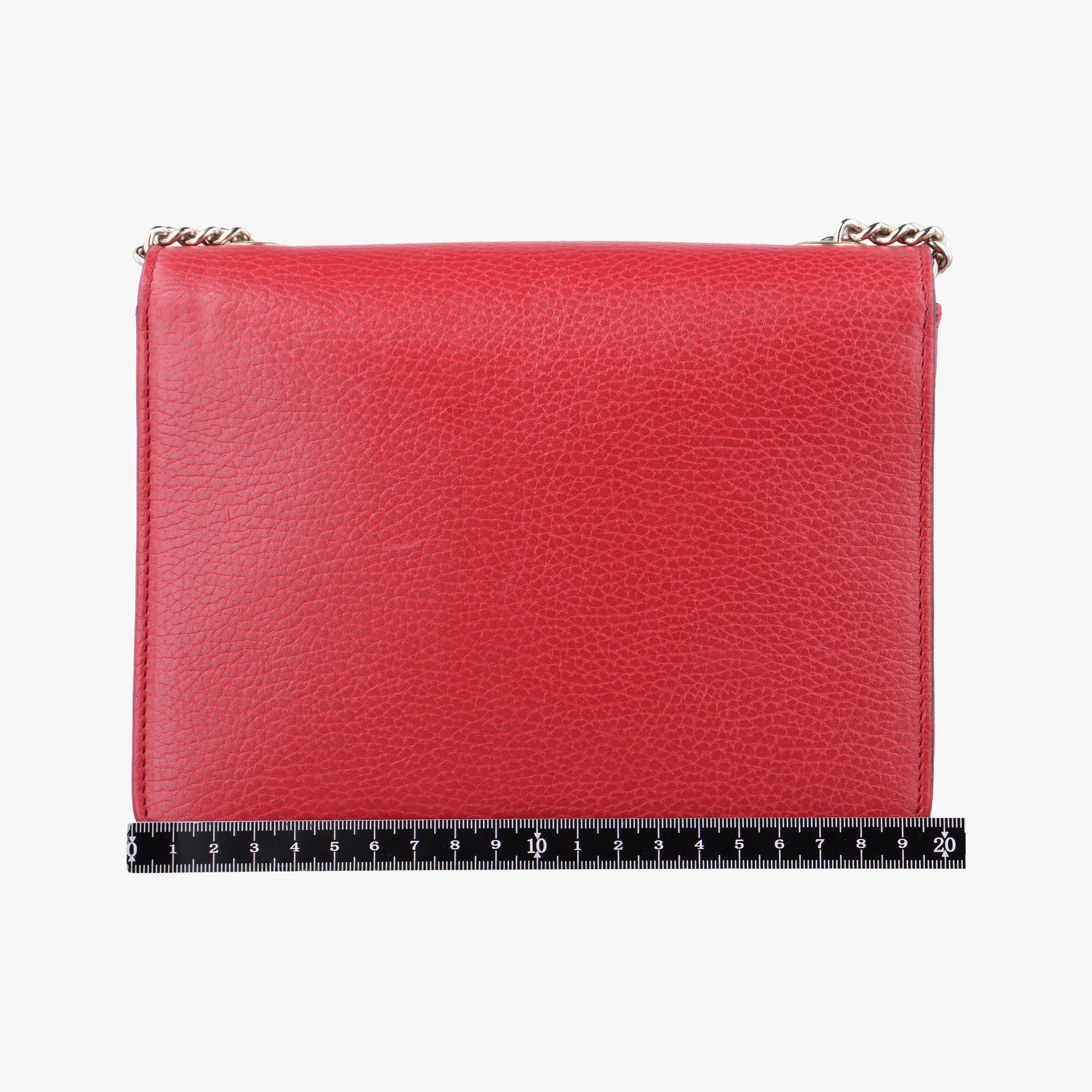 Pre-owned Gucci Interlocking G Red Leather 510304 shoulderbag | stylenewstar