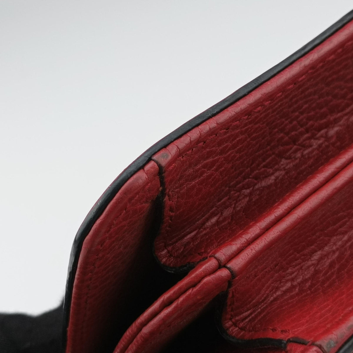 Pre-owned Gucci Interlocking G Red Leather 510304 shoulderbag | stylenewstar