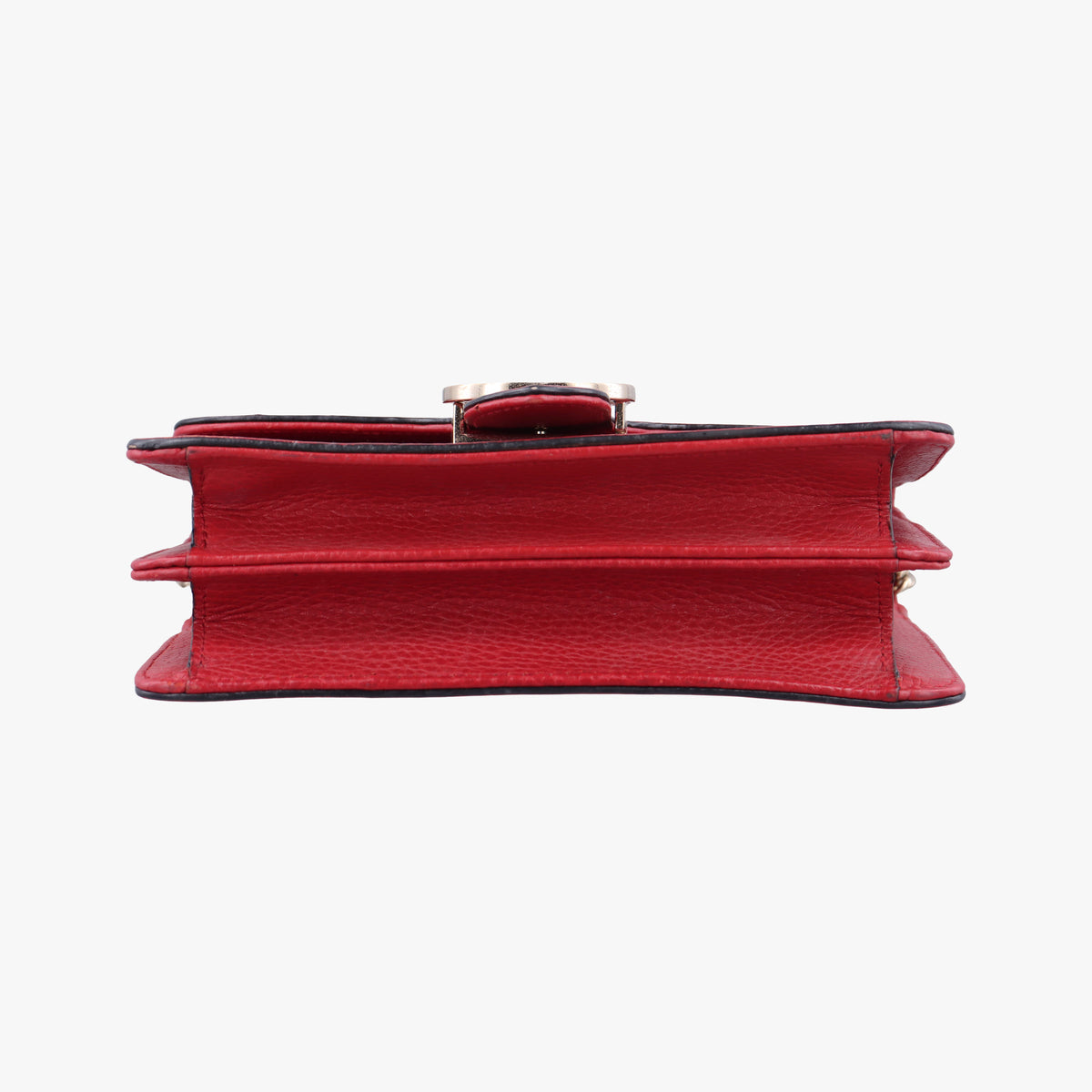Pre-owned Gucci Interlocking G Red Leather 510304 shoulderbag | stylenewstar