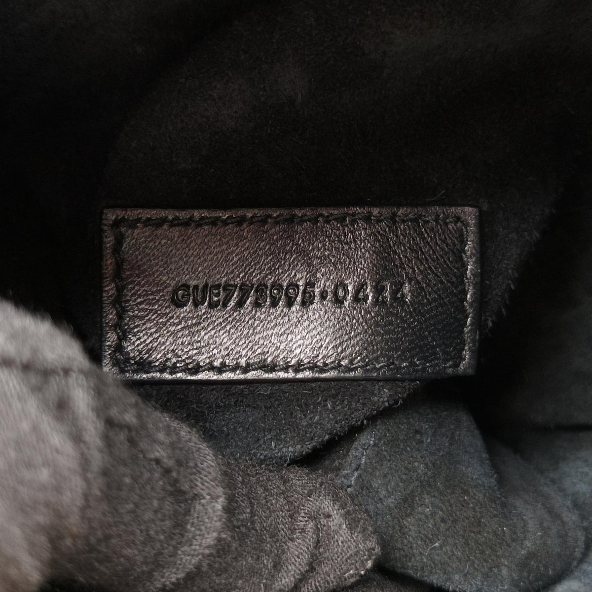 Vintage Yves Saint Laurent Toy Mini shopping Black Leather 773995 shoulderbag | stylenewstar