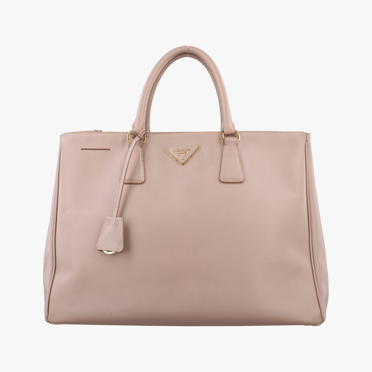 Pre-owned Prada Galleria Pink SAFFIANO Leather BN2274 handbag | stylenewstar