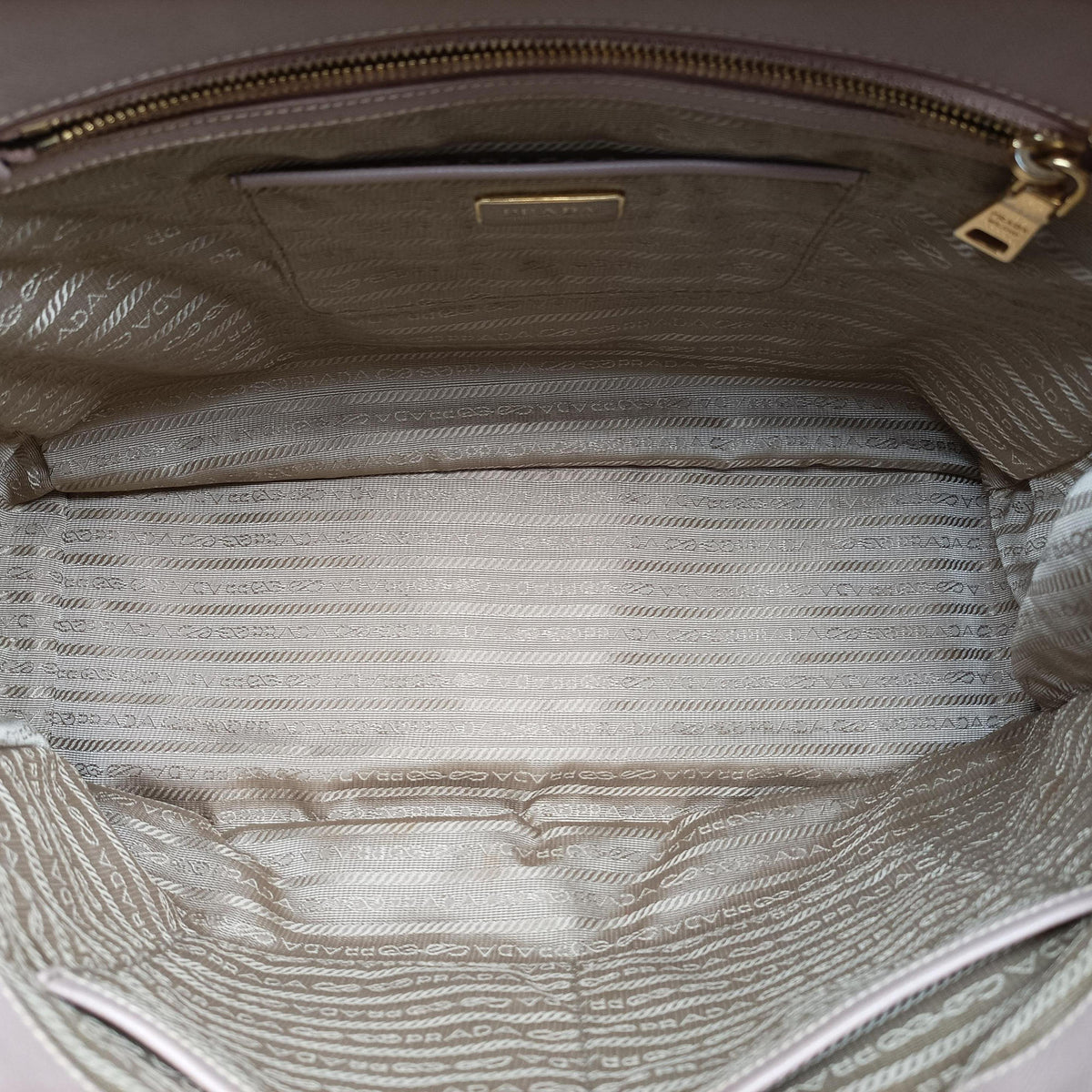 Pre-owned Prada Galleria Pink SAFFIANO Leather BN2274 handbag | stylenewstar