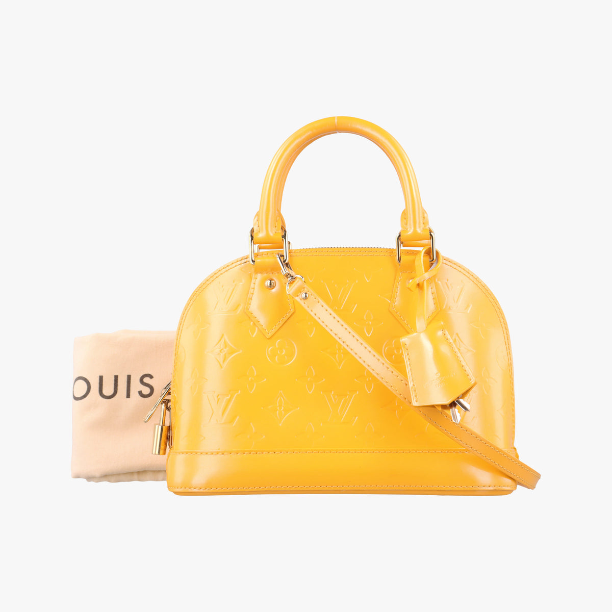 Secondhand Louis Vuitton Alma PM jone passion Vernis M91697 shoulderbag | stylenewstar