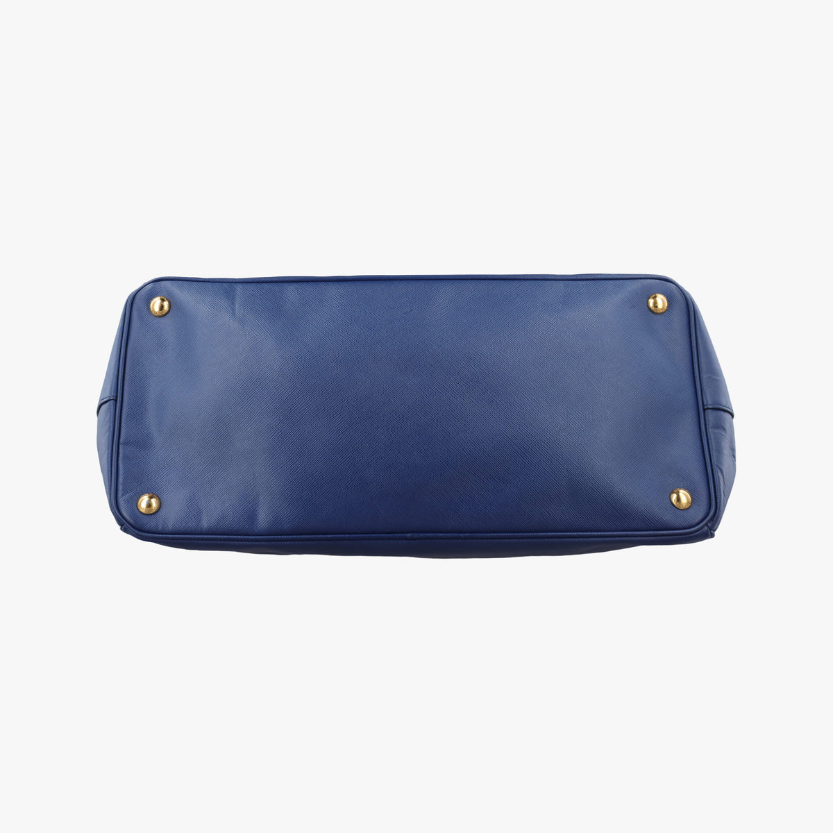 Pre-owned Prada Galleria Blue SAFFIANO Leather BN2274 handbag | stylenewstar