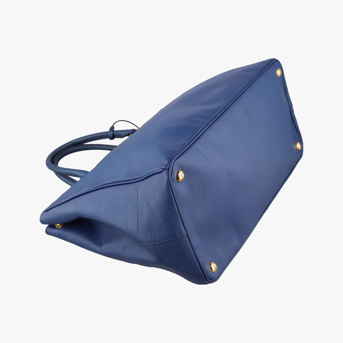 Secondhand Prada Galleria Blue SAFFIANO Leather BN2274 handbag | stylenewstar