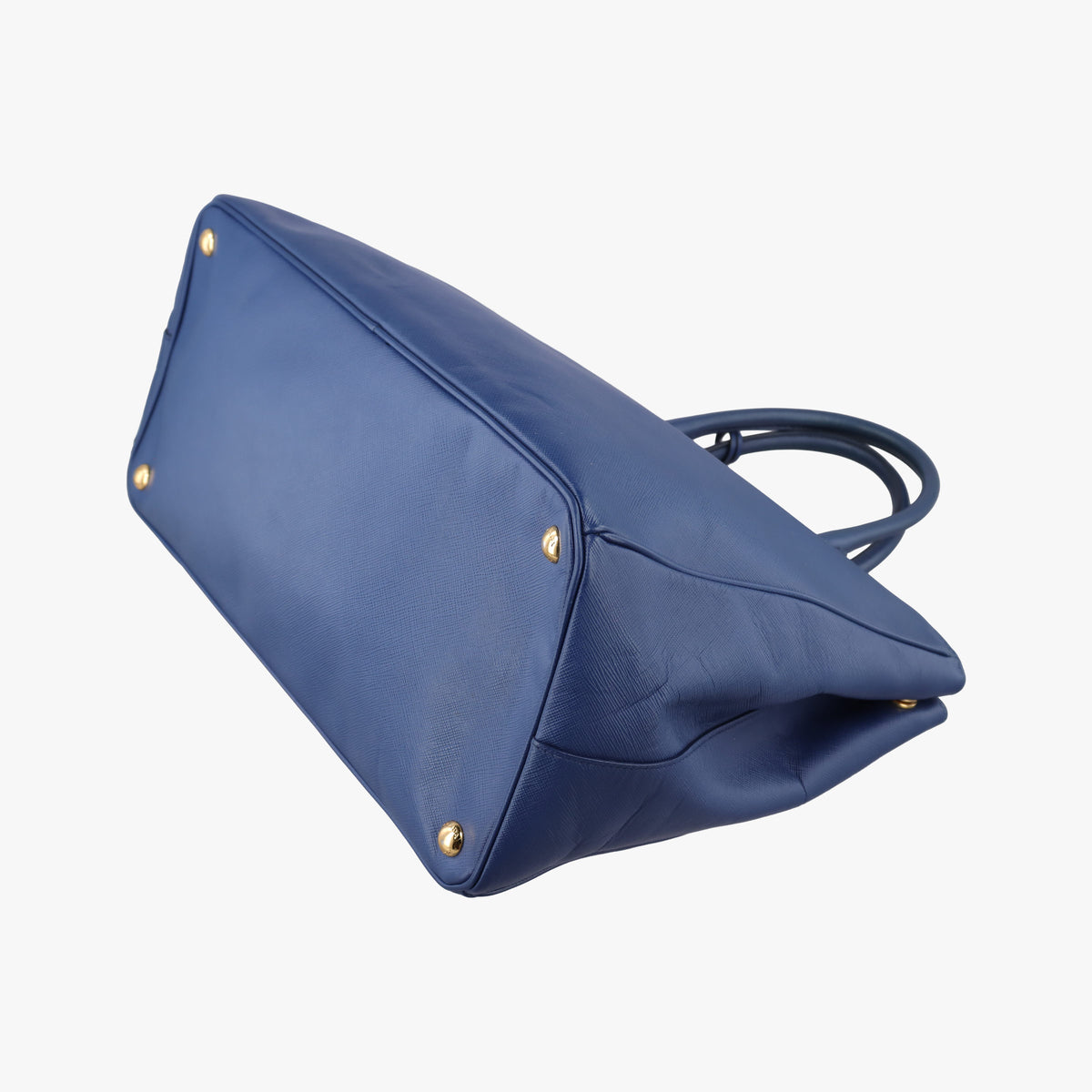Secondhand Prada Galleria Blue SAFFIANO Leather BN2274 handbag | stylenewstar