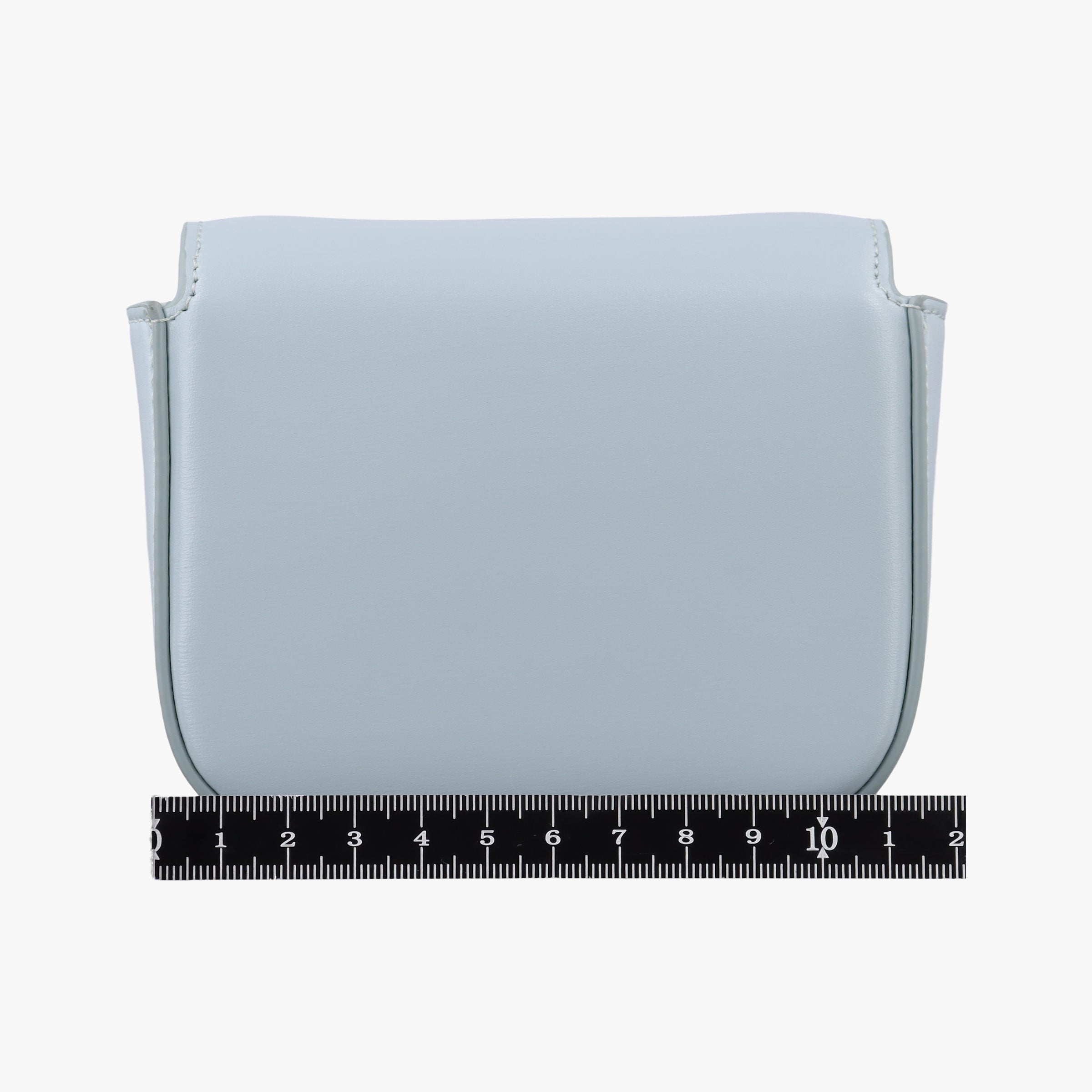Vintage Celine Mini Claude Triomphe Blue Leather  shoulderbag | stylenewstar