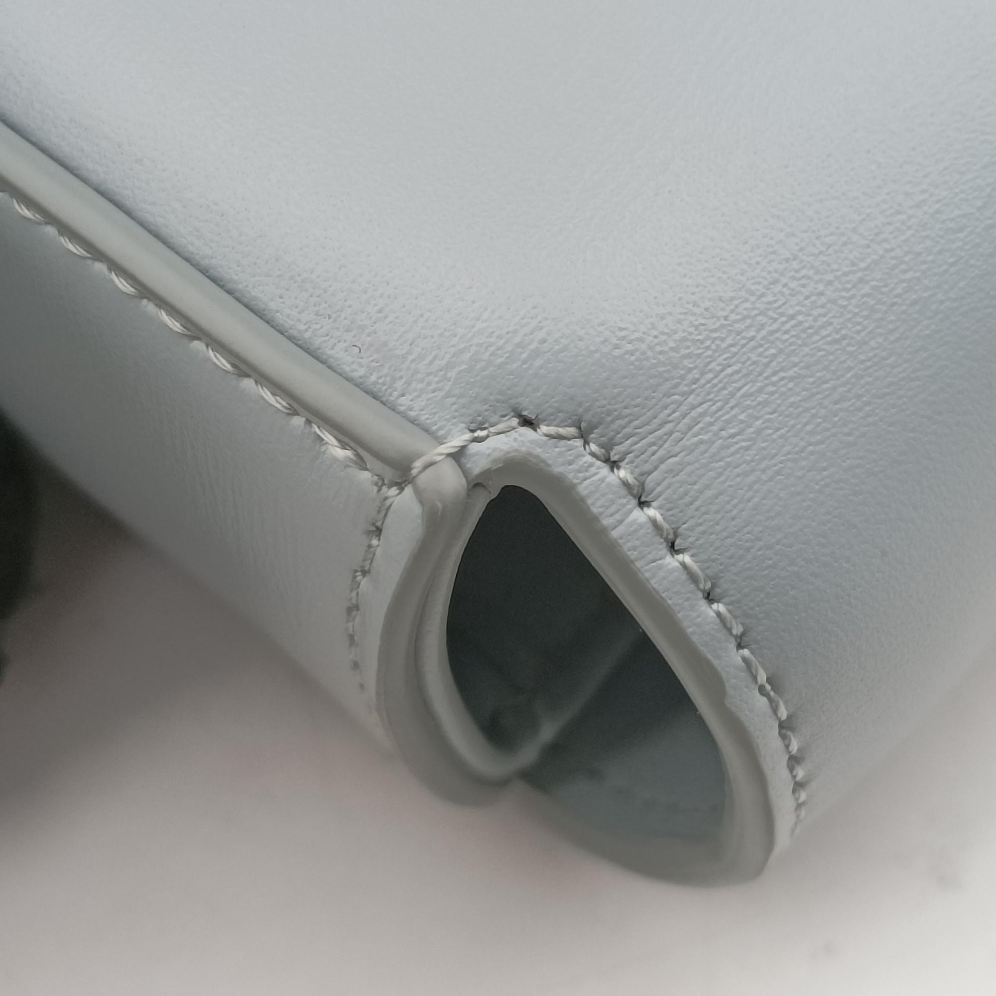 Vintage Celine Mini Claude Triomphe Blue Leather  shoulderbag | stylenewstar