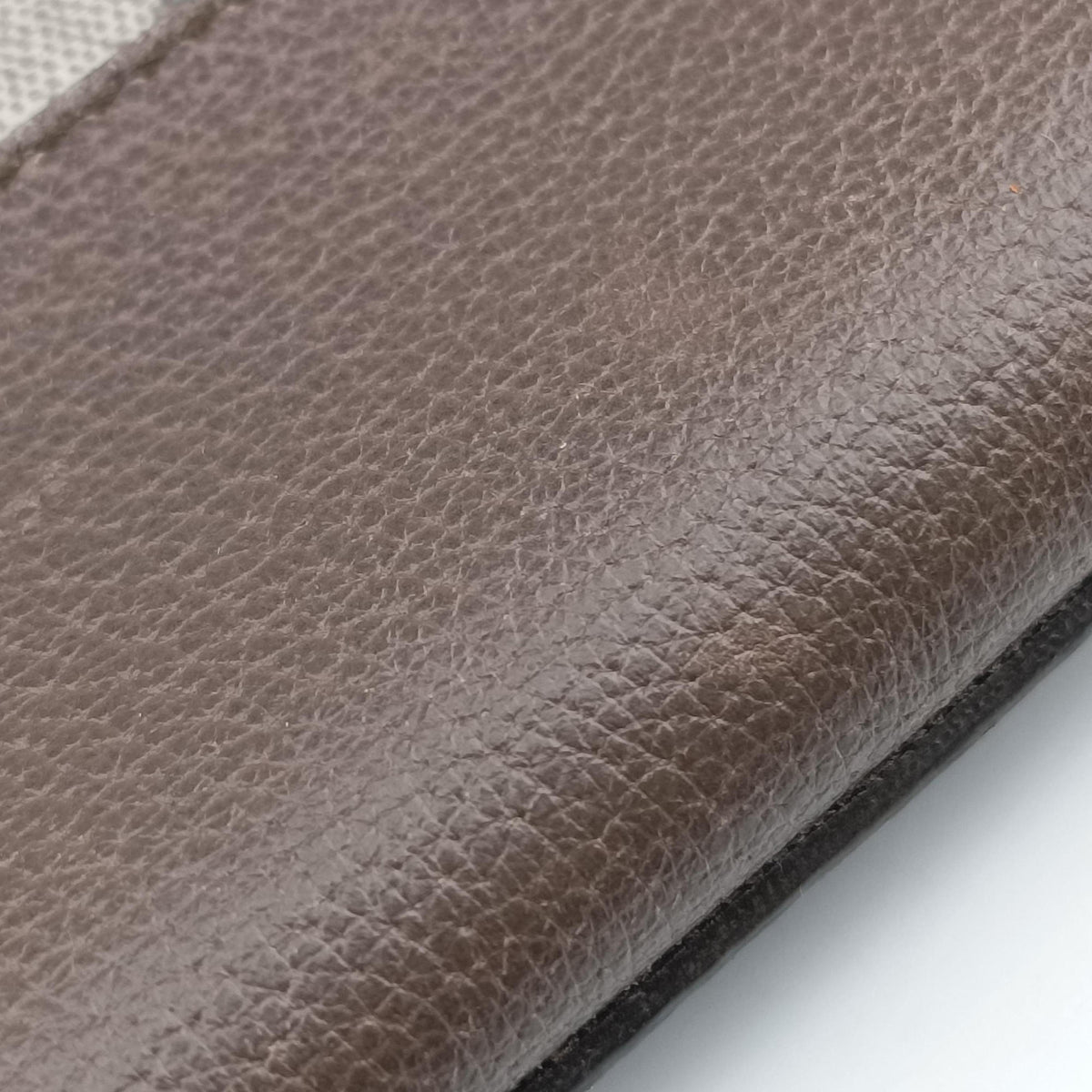 Pre-owned Gucci Ophidia Brown PVC coated canvas×Leather 519335 shoulderbag | stylenewstar
