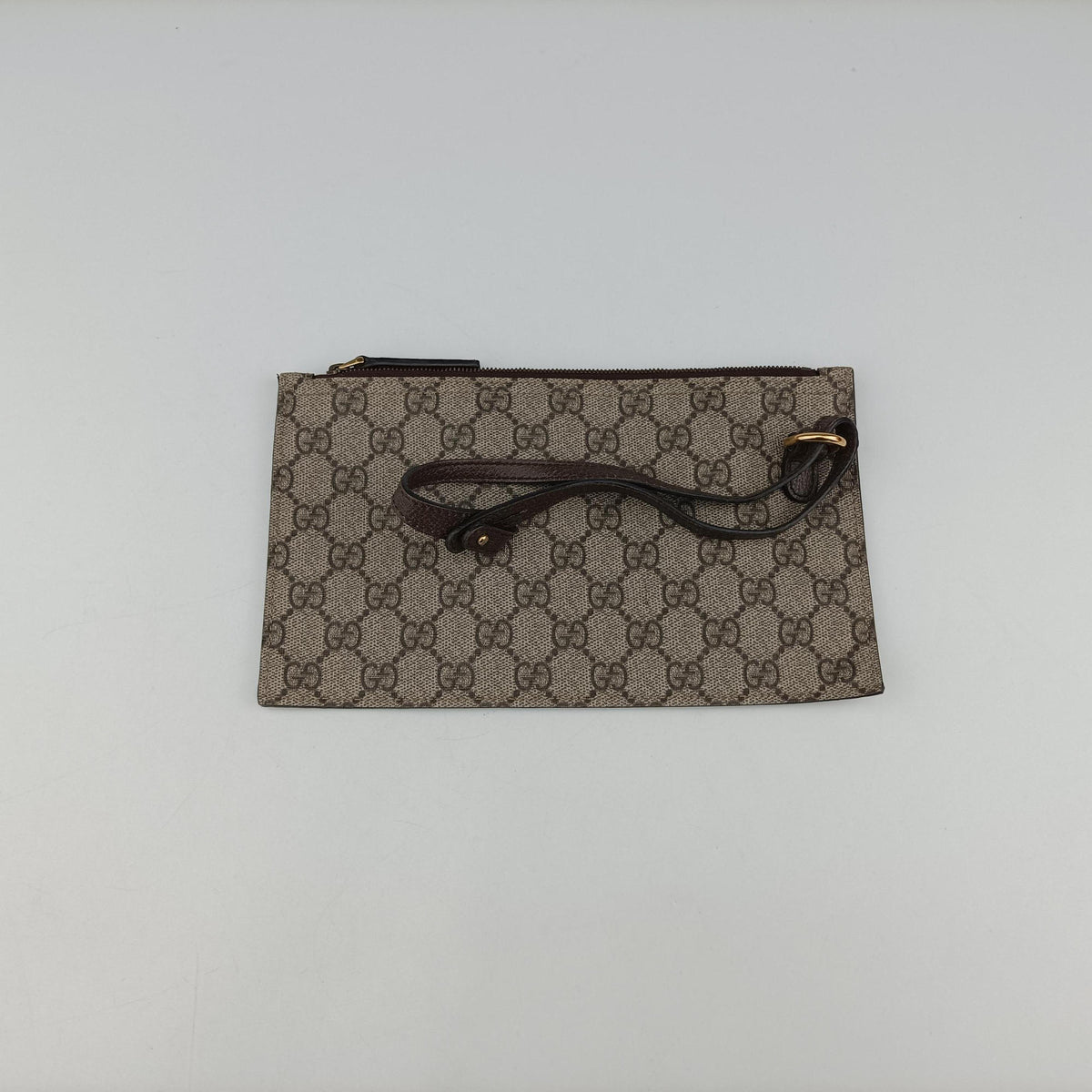 Pre-owned Gucci Ophidia Brown PVC coated canvas×Leather 519335 shoulderbag | stylenewstar