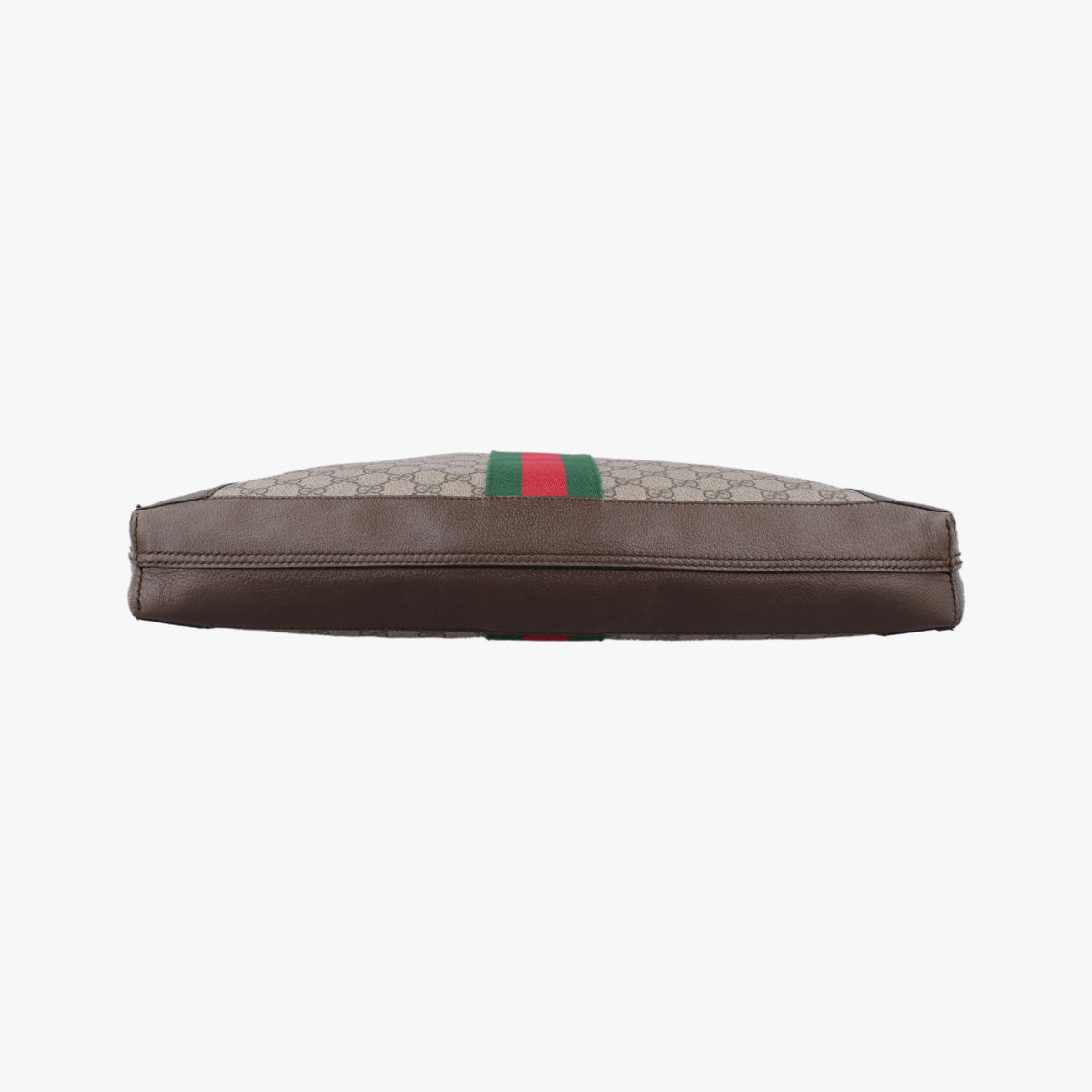 Pre-owned Gucci Ophidia Brown PVC coated canvas×Leather 519335 shoulderbag | stylenewstar