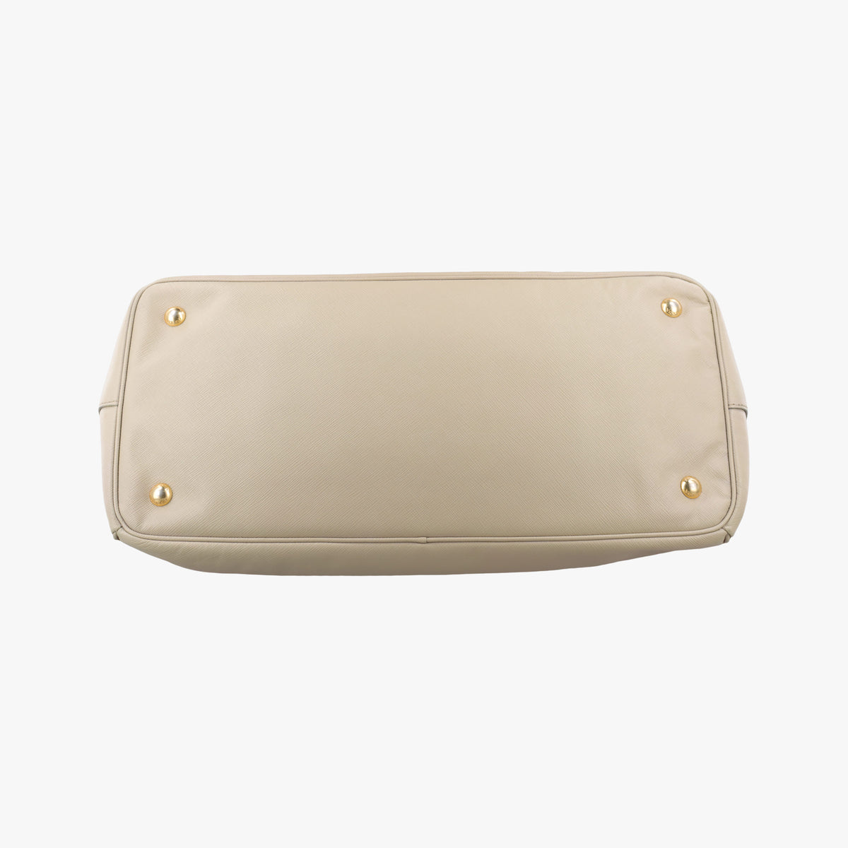 Pre-owned Prada Galleria Beige SAFFIANO Leather BN2274 handbag | stylenewstar