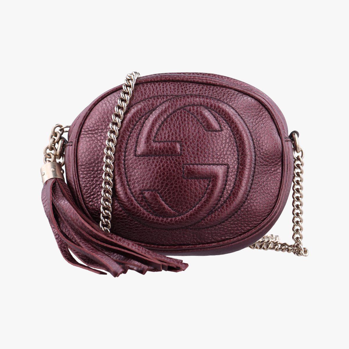Secondhand Gucci Soho Purple Leather 353965 shoulderbag | stylenewstar
