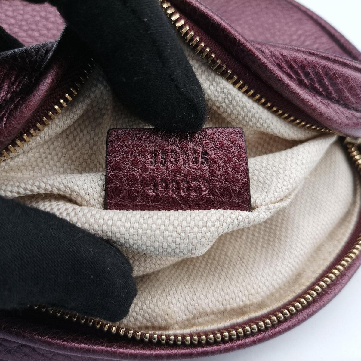 Secondhand Gucci Soho Purple Leather 353965 shoulderbag | stylenewstar