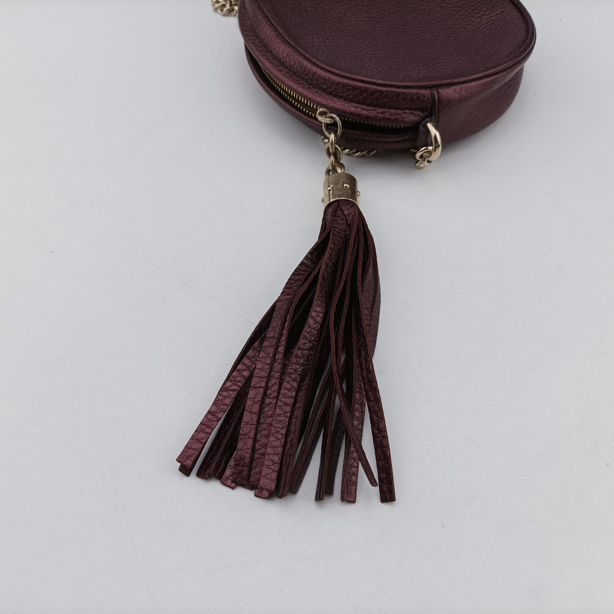 Secondhand Gucci Soho Purple Leather 353965 shoulderbag | stylenewstar