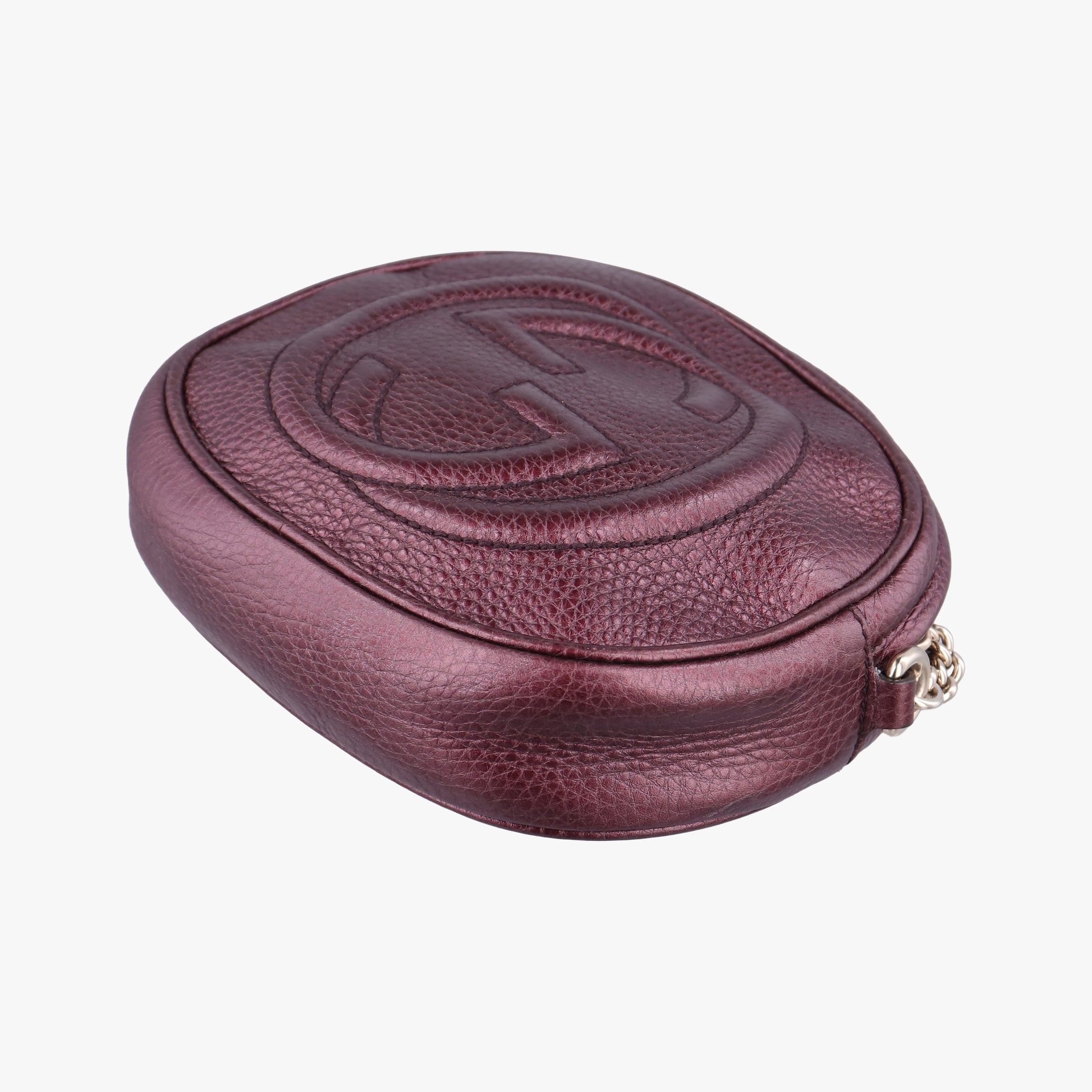 Secondhand Gucci Soho Purple Leather 353965 shoulderbag | stylenewstar