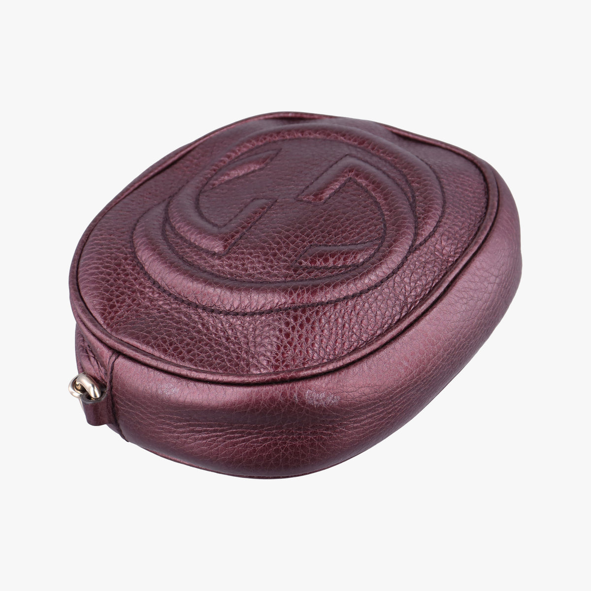 Pre-owned Gucci Soho Purple Leather 353965 shoulderbag | stylenewstar